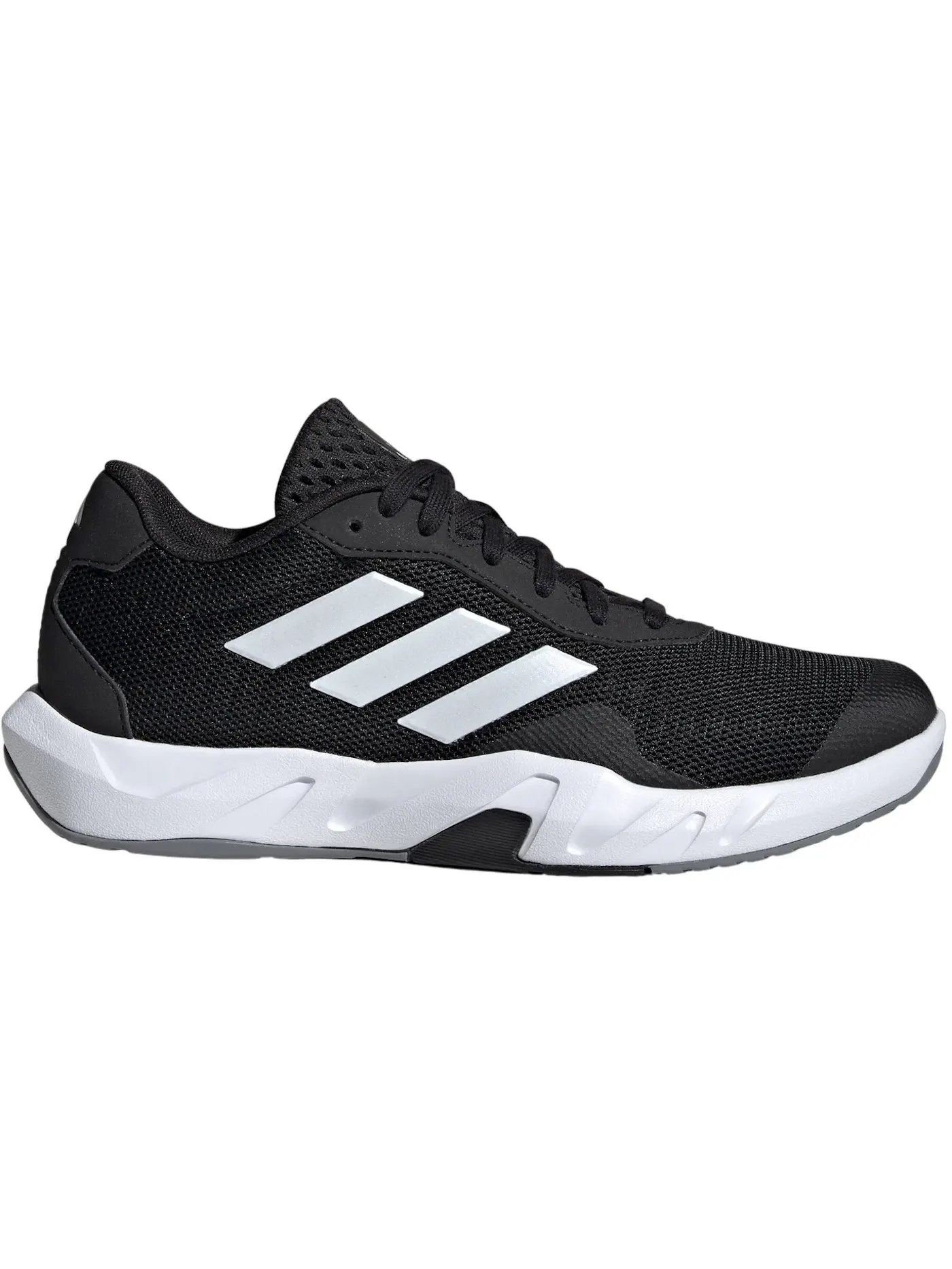 Женские кроссовки для тренировок Amplimove Trainer Adidas — изображение 1 из 1, черный/белый/серый