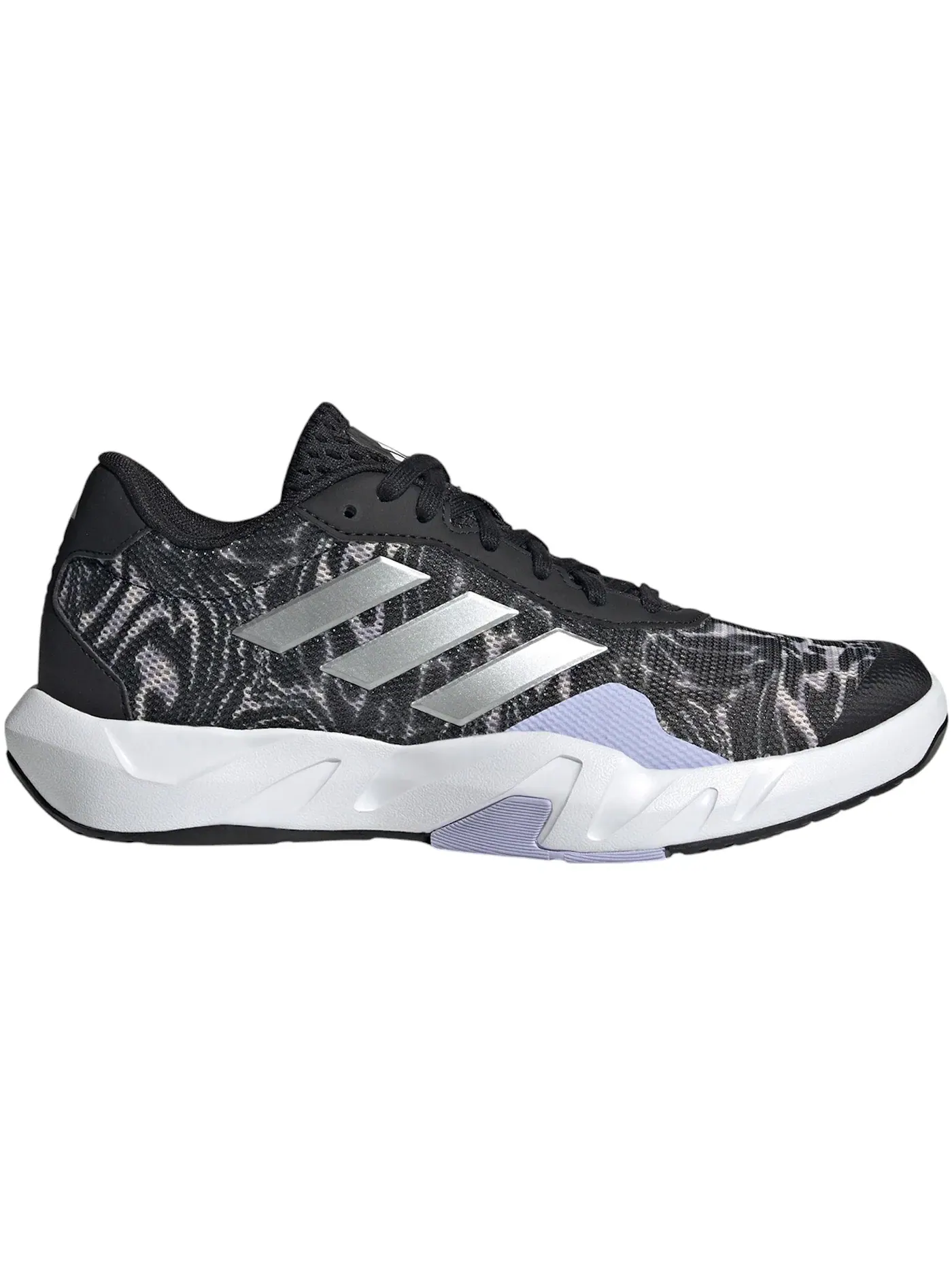 Женские кроссовки для тренировок Adidas Amplimove Versatile Trainer — изображение 1 из 1, черный/серебристый/белый