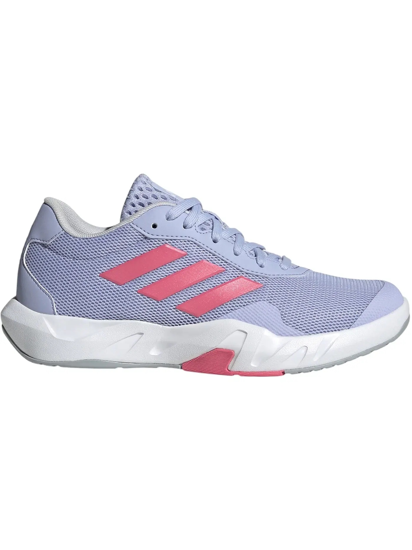 Женские кроссовки для тренировок Adidas Amplimove Versatile Trainer — изображение 1 из 1, фиолетовый розовый белый