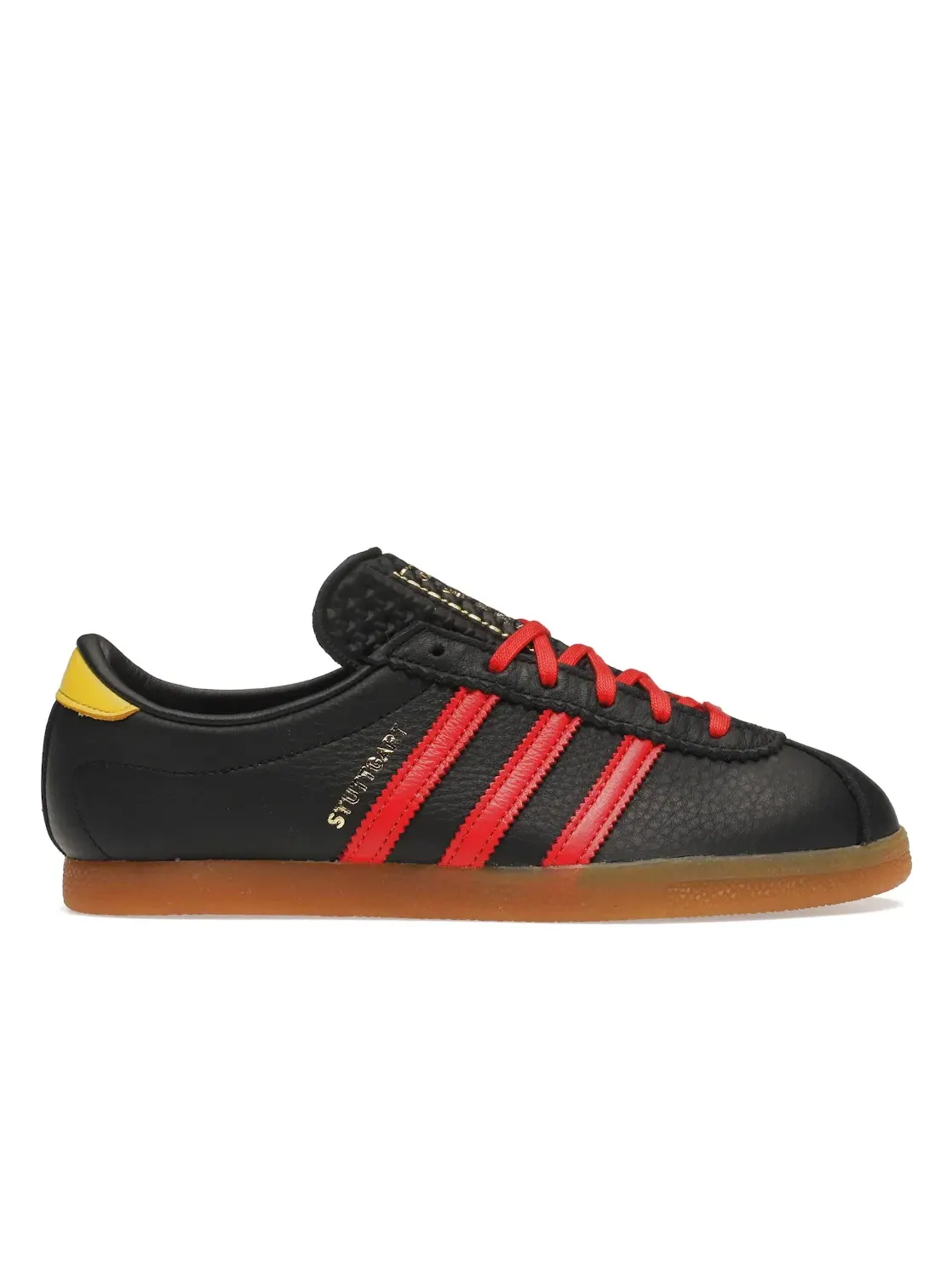 Мужские кроссовки Lifestyle Adidas Stuttgart — изображение 1 из 4, черный/красный/желтый