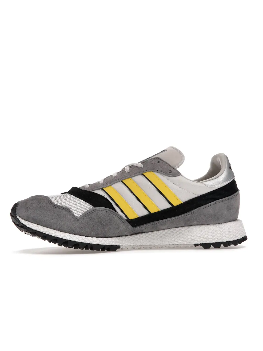 Мужские кроссовки для повседневной жизни Ashurst SPZL Adidas — изображение 3 из 4, серый желтый черный