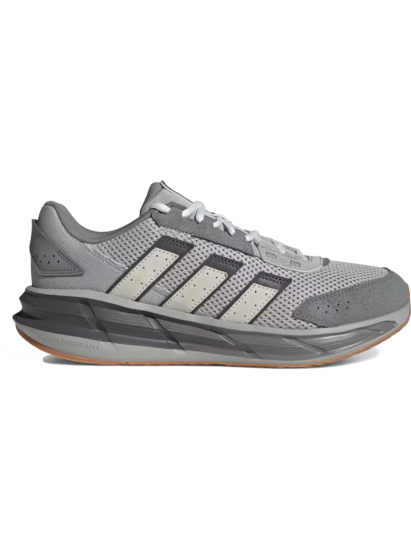 Мужские кроссовки Lifestyle с контрастной подошвой Adidas Astrastar — изображение 1 из 1, серый/белый/серый