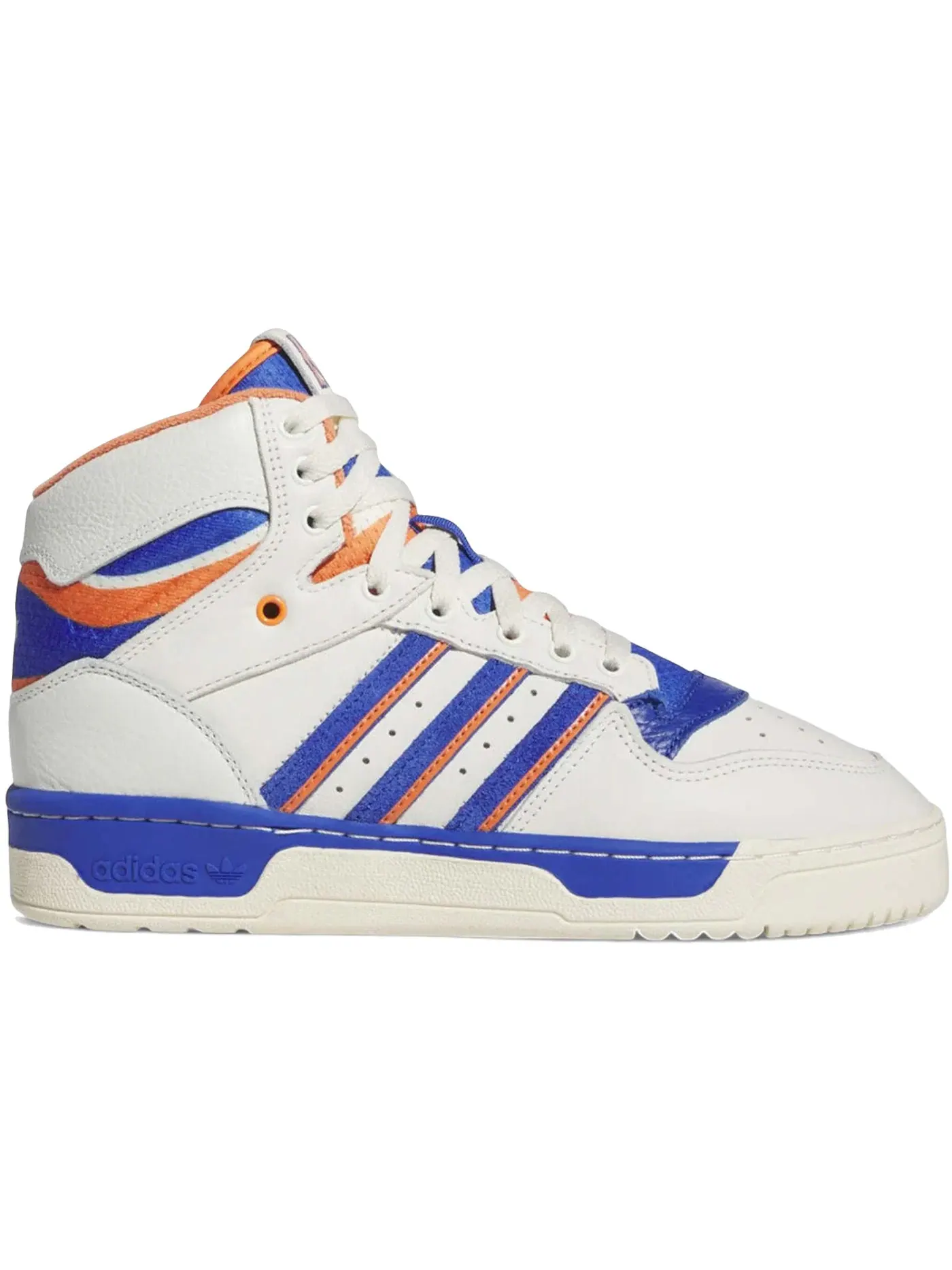 Мужские кроссовки Lifestyle Adidas Attitude Hi — изображение 1 из 1, белый/синий/оранжевый