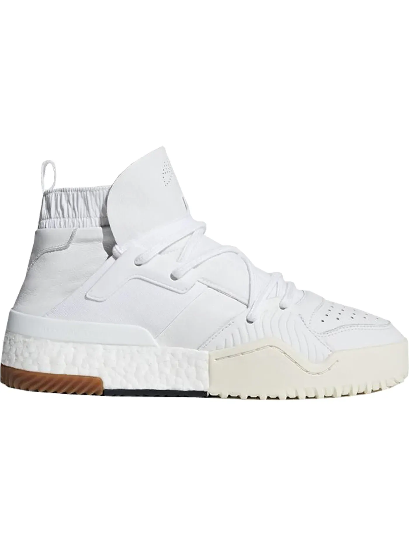 Мужские кроссовки с деконструированным верхом Adidas AW Bball Adidas — изображение 1 из 1, белый/белый/белый