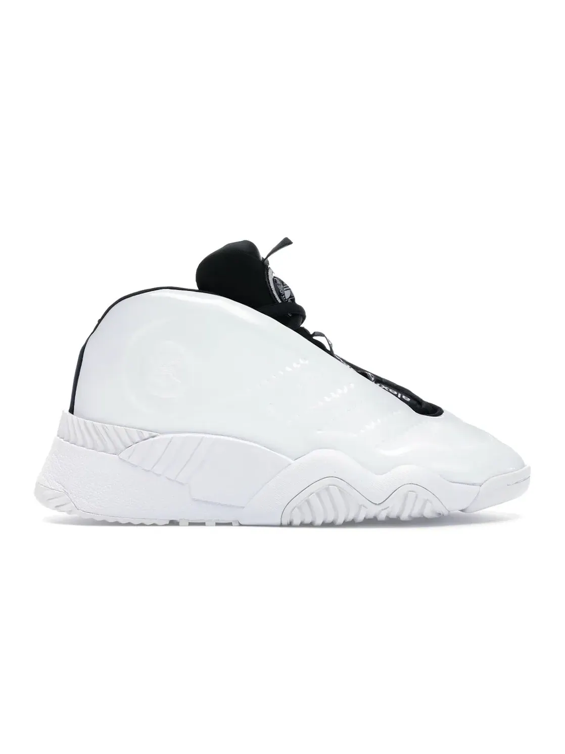Мужские кроссовки с принтом Adidas AW Turnout Bball Adidas — изображение 1 из 4, белый/белый/черный