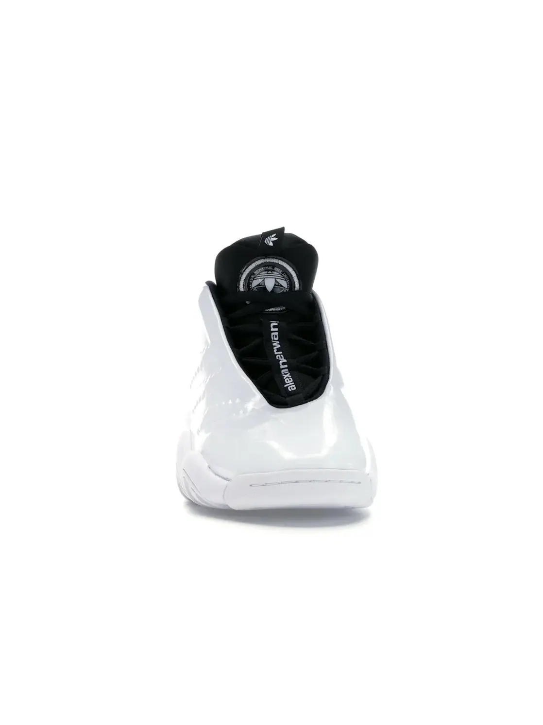 Мужские кроссовки с принтом Adidas AW Turnout Bball Adidas — изображение 2 из 4, белый/белый/черный