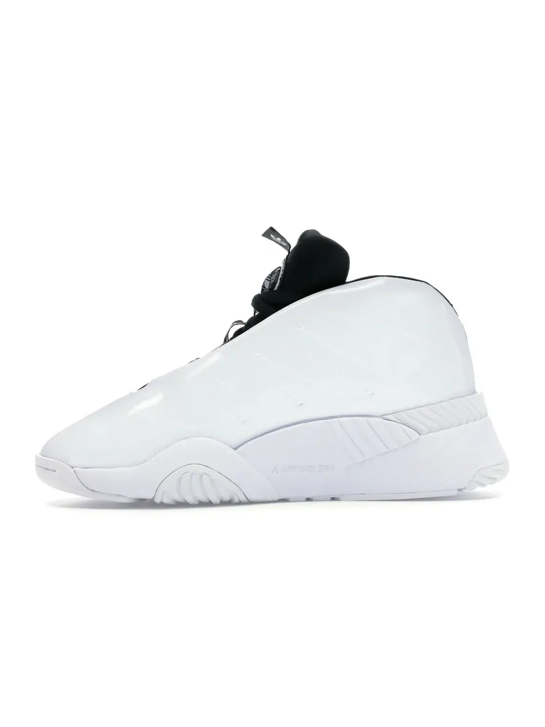 Мужские кроссовки с принтом Adidas AW Turnout Bball Adidas — изображение 3 из 4, белый/белый/черный
