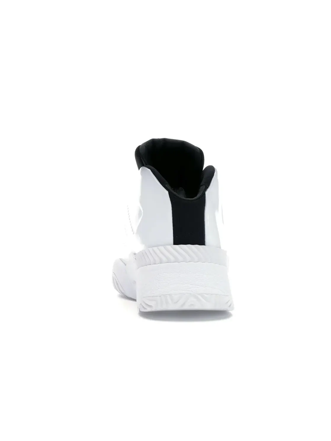 Мужские кроссовки с принтом Adidas AW Turnout Bball Adidas — изображение 4 из 4, белый/белый/черный
