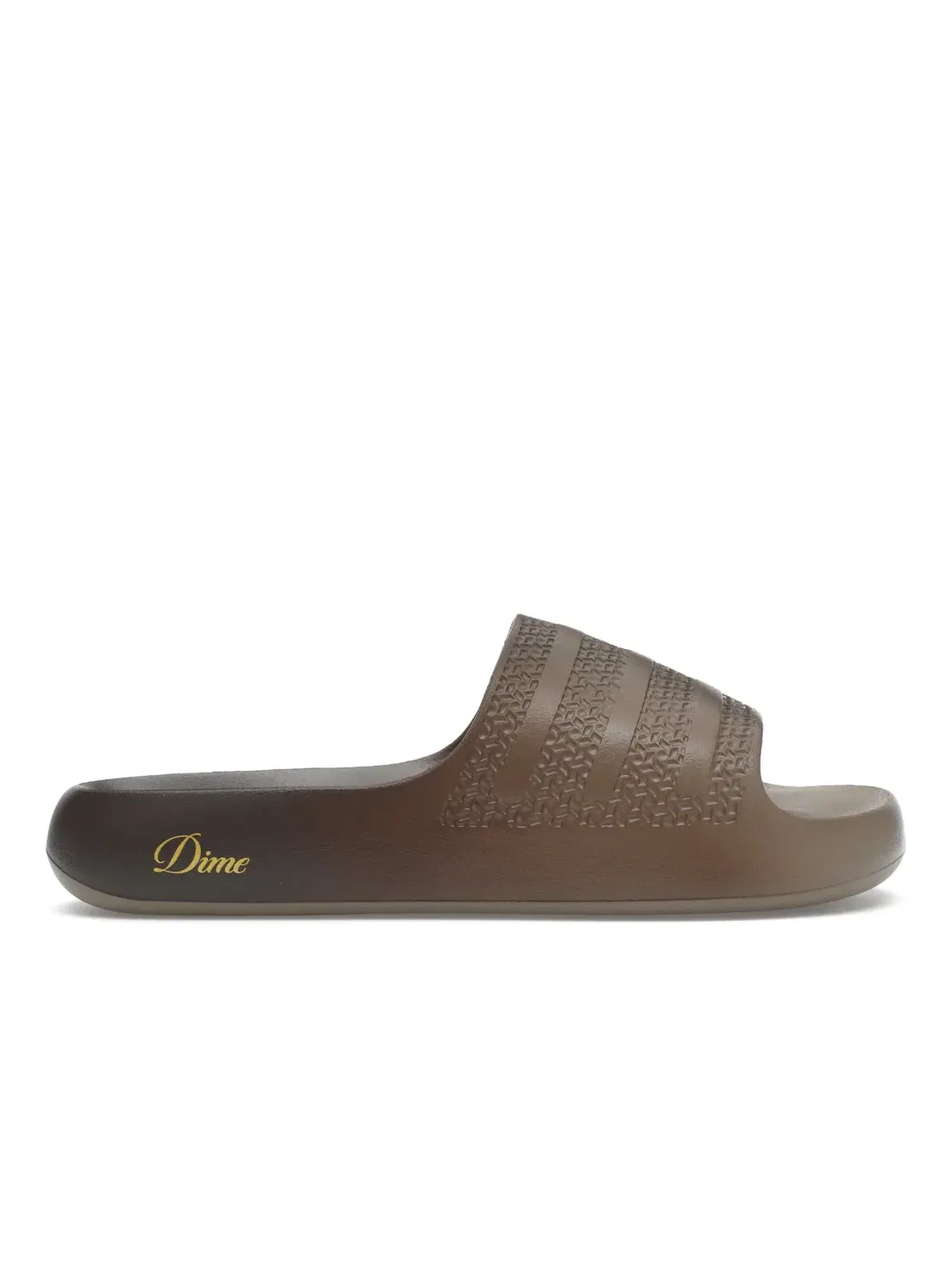 Женские сланцы Dime Simple Brown Adidas — изображение 1 из 4