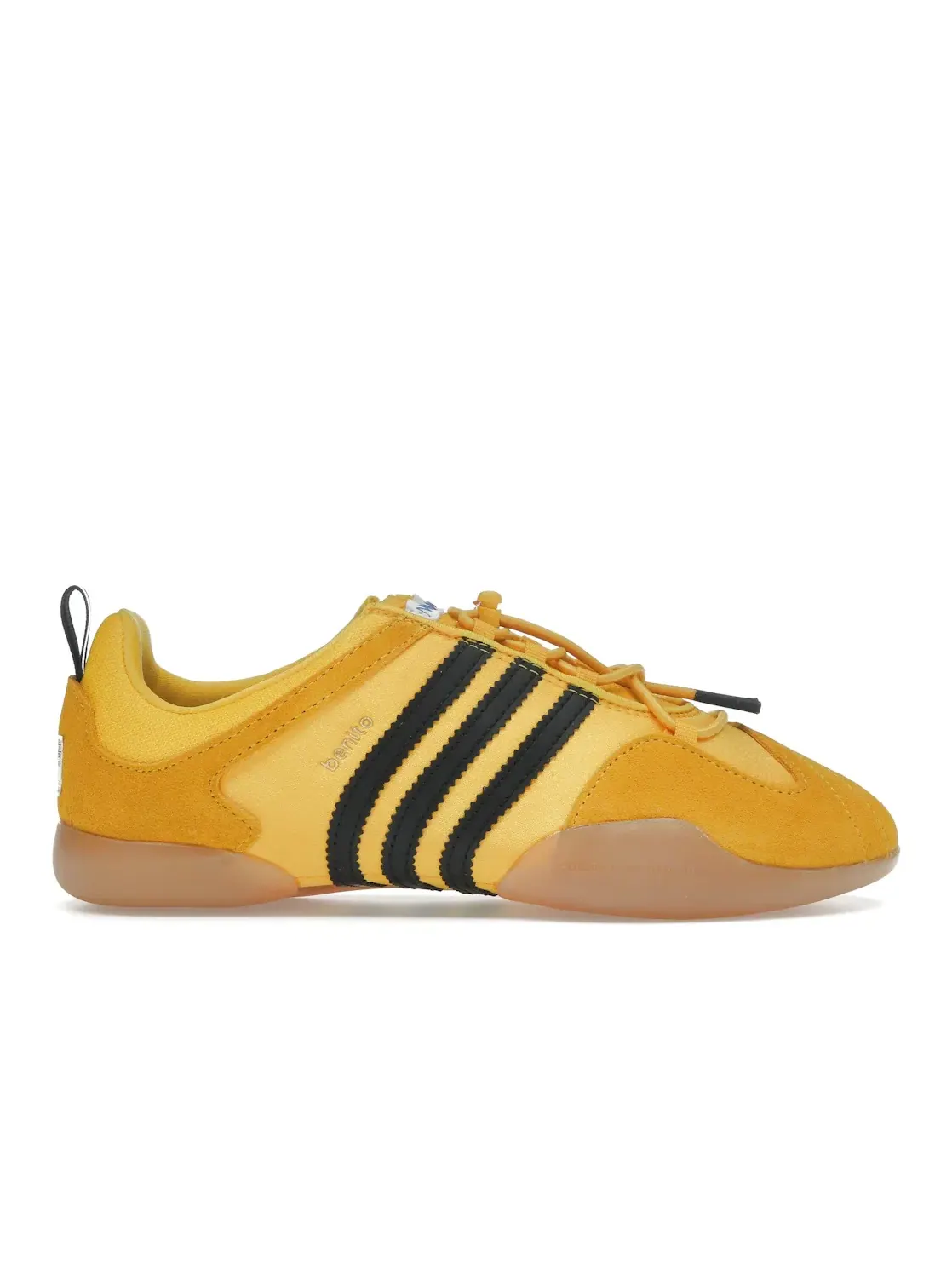 Мужские кроссовки с балетным силуэтом Adidas Ballerina — изображение 1 из 4, золотистый/черный