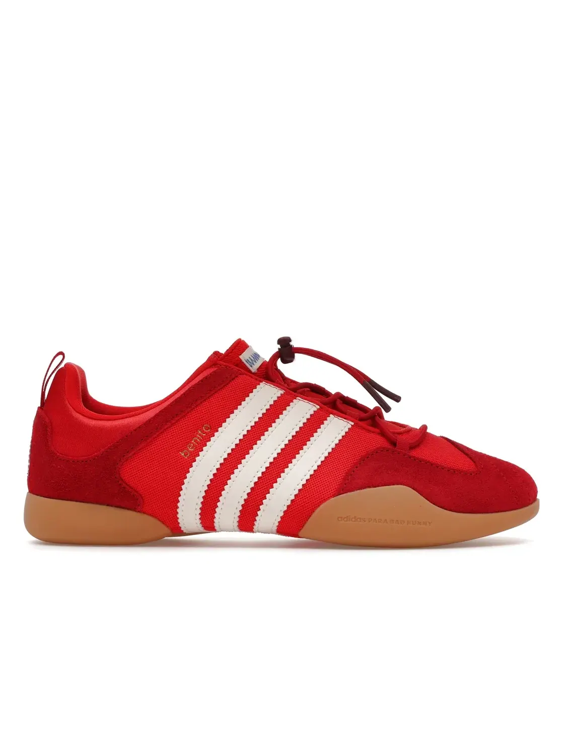 Мужские кроссовки Lifestyle Adidas Ballerina Bad Bunny Flamboyan — изображение 1 из 4, красный/белый/красный