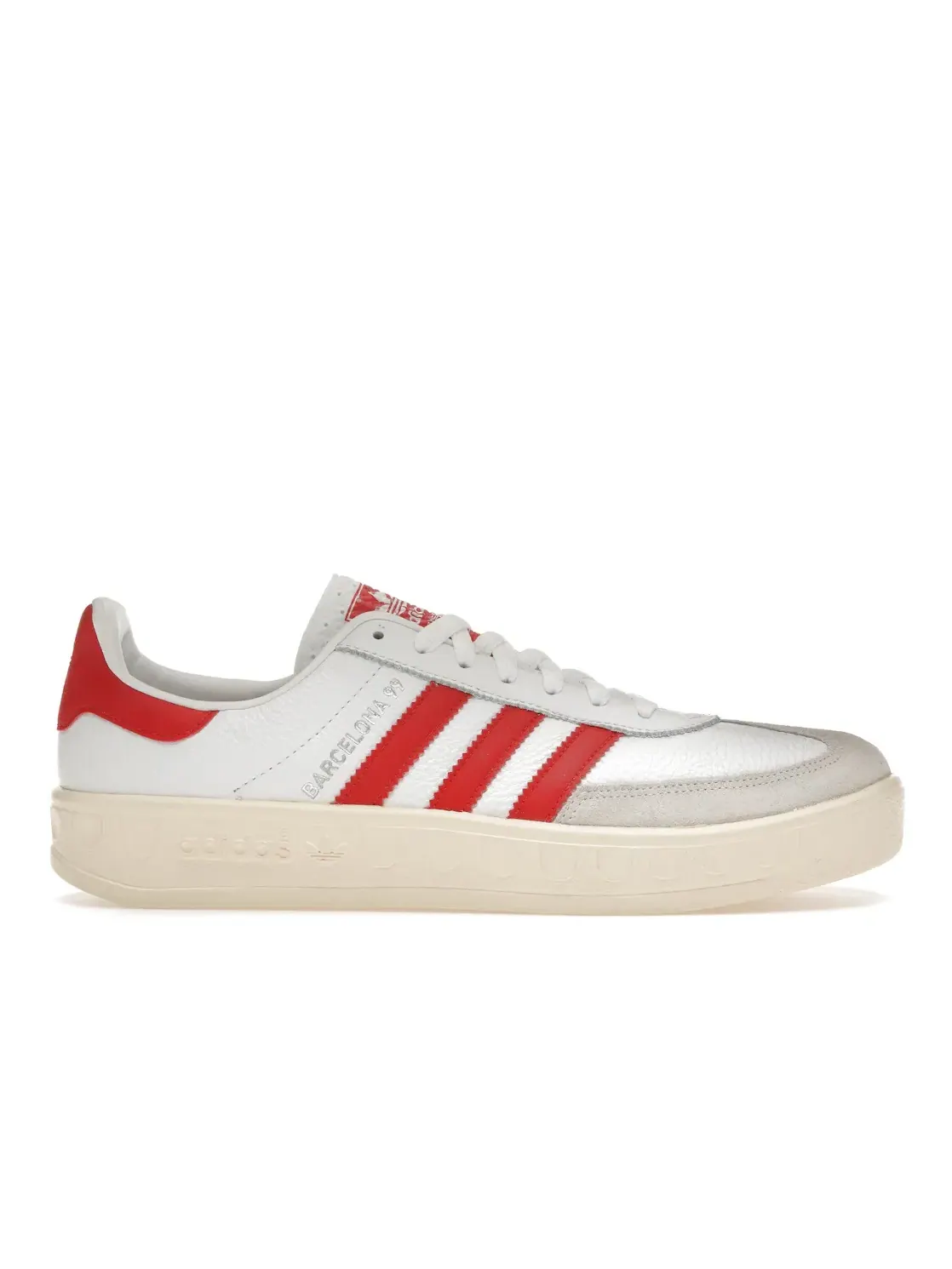 Мужские кроссовки Lifestyle Barcelona 99 Adidas — изображение 1 из 4, белый/красный
