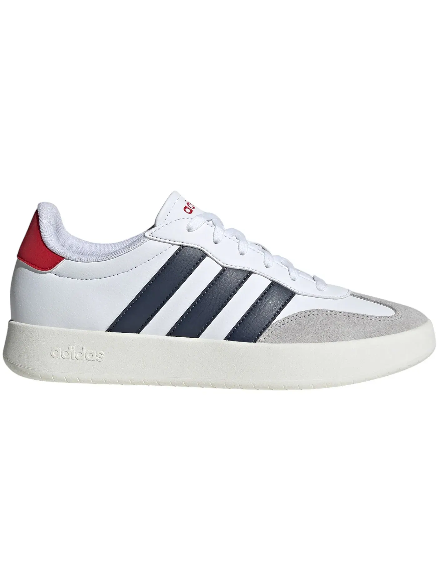 Мужские кроссовки Lifestyle Adidas Barreda — изображение 1 из 1, белый/темно-синий