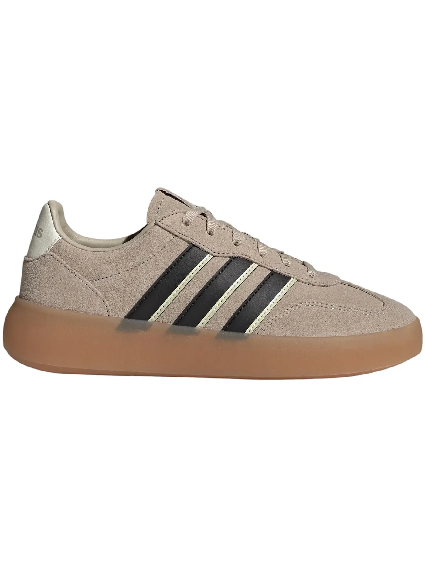 Женские кроссовки Lifestyle с принтом Adidas Barreda Decode — изображение 1 из 1, бежевый/золотистый