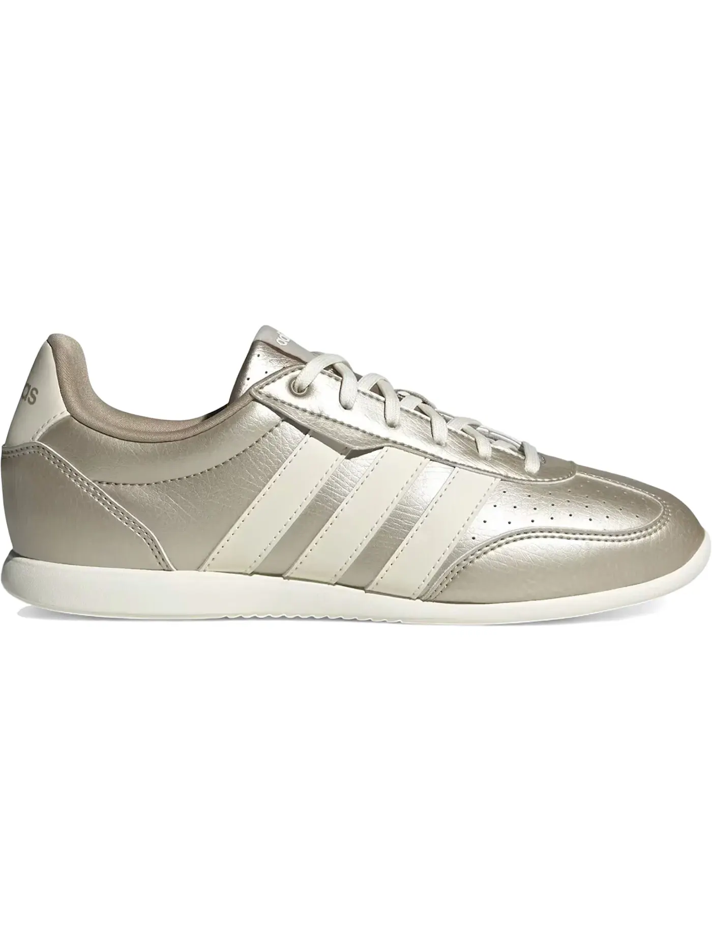 Женские кроссовки Lifestyle Adidas Barreda Lo — изображение 1 из 1, металлик/белый/бежевый