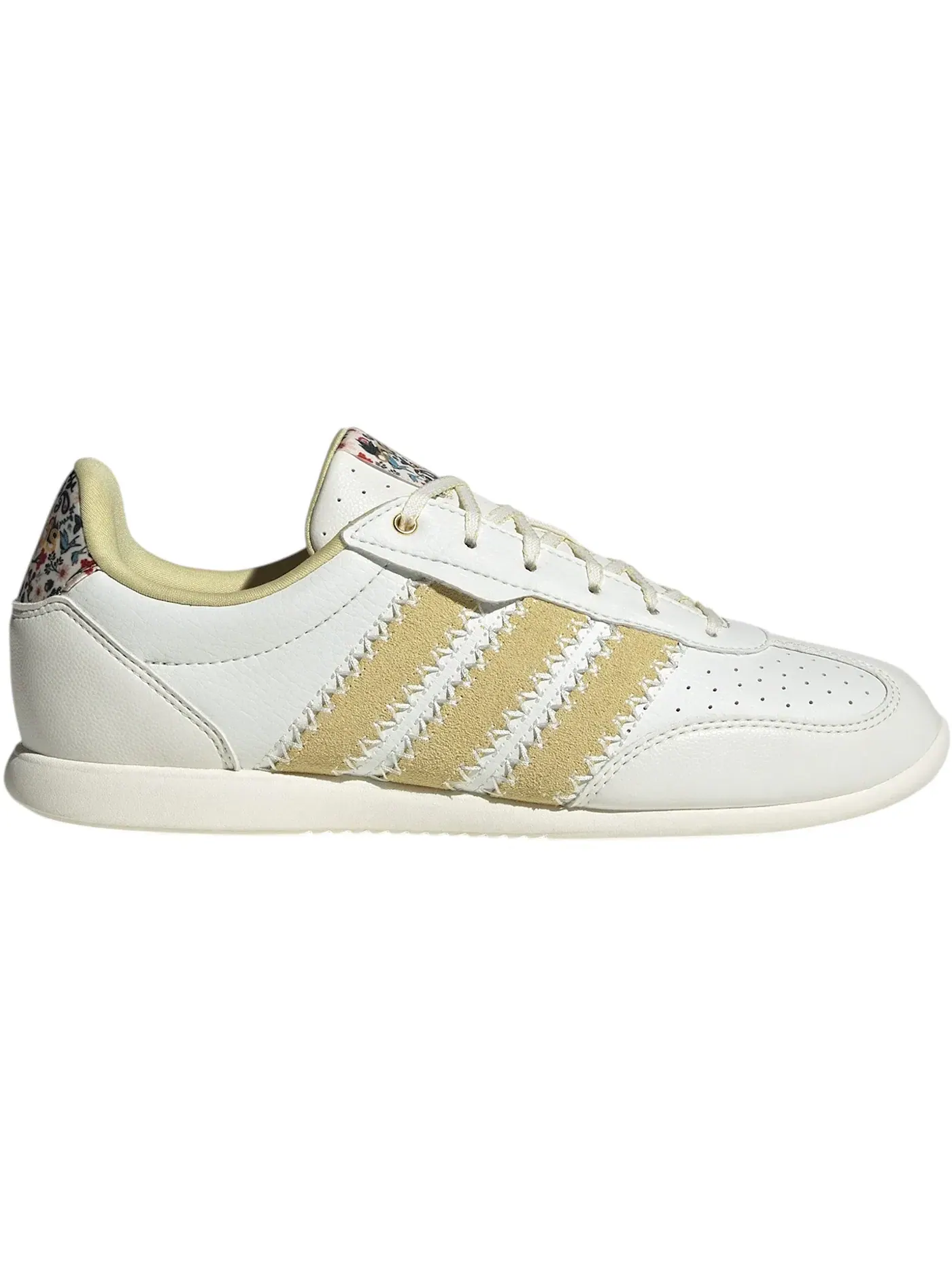 Женские кроссовки Lifestyle Adidas Barreda Lo — изображение 1 из 1, белый/белый/желтый