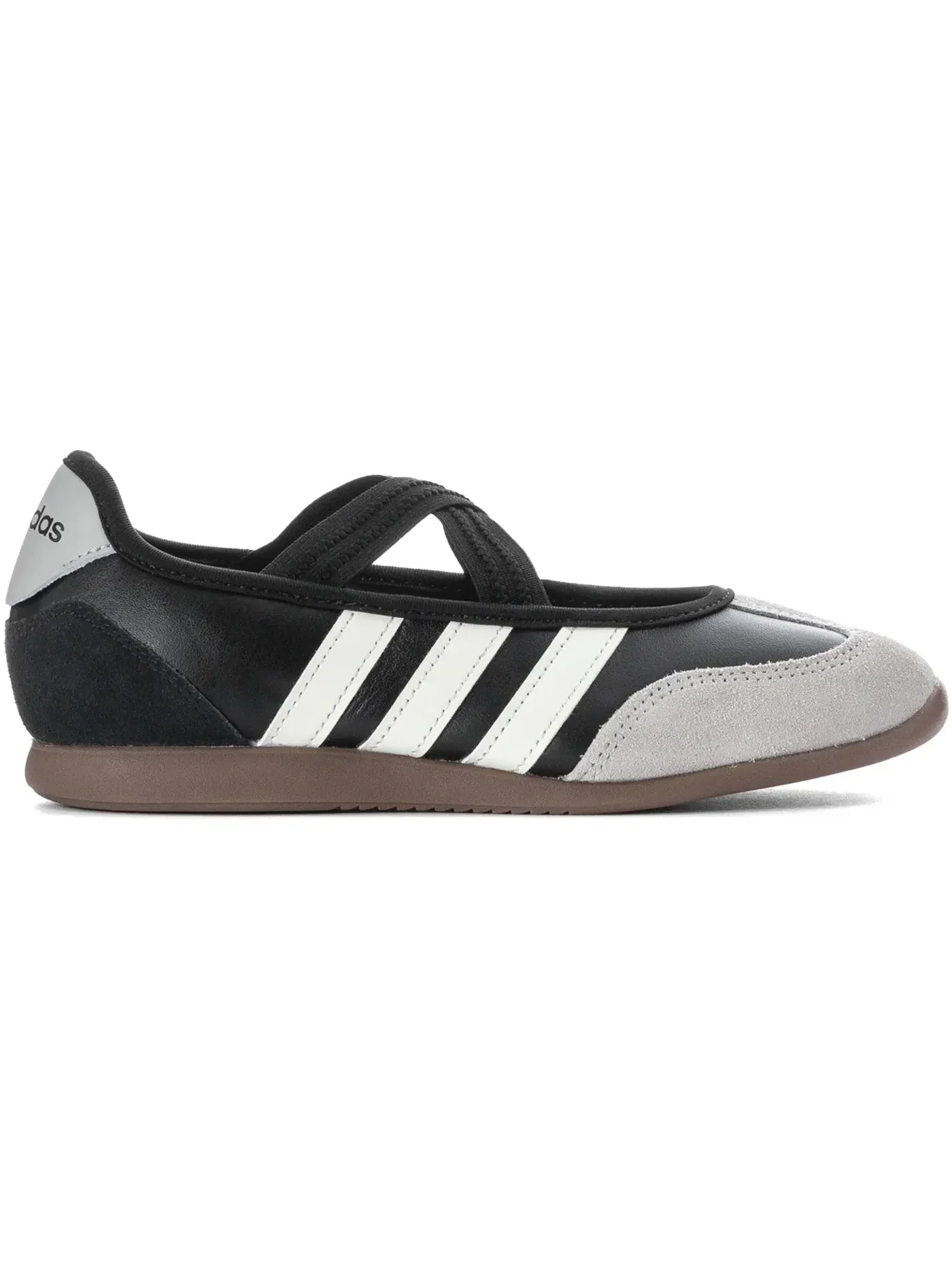 Женские кроссовки Lifestyle с ремешком Adidas Barreda Mary Jane — изображение 1 из 1, черный/белый