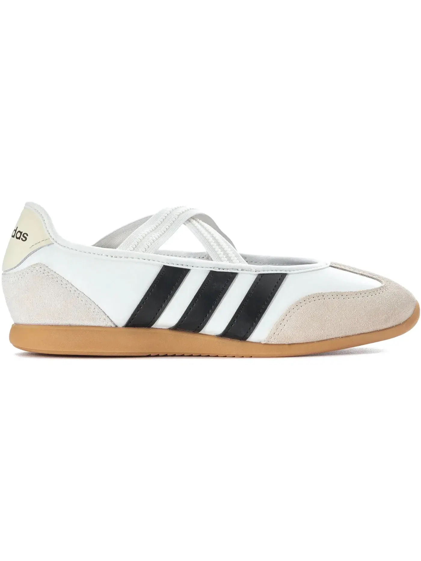 Женские кроссовки с ремешком Adidas Barreda Mary Jane — изображение 1 из 1, белый/черный