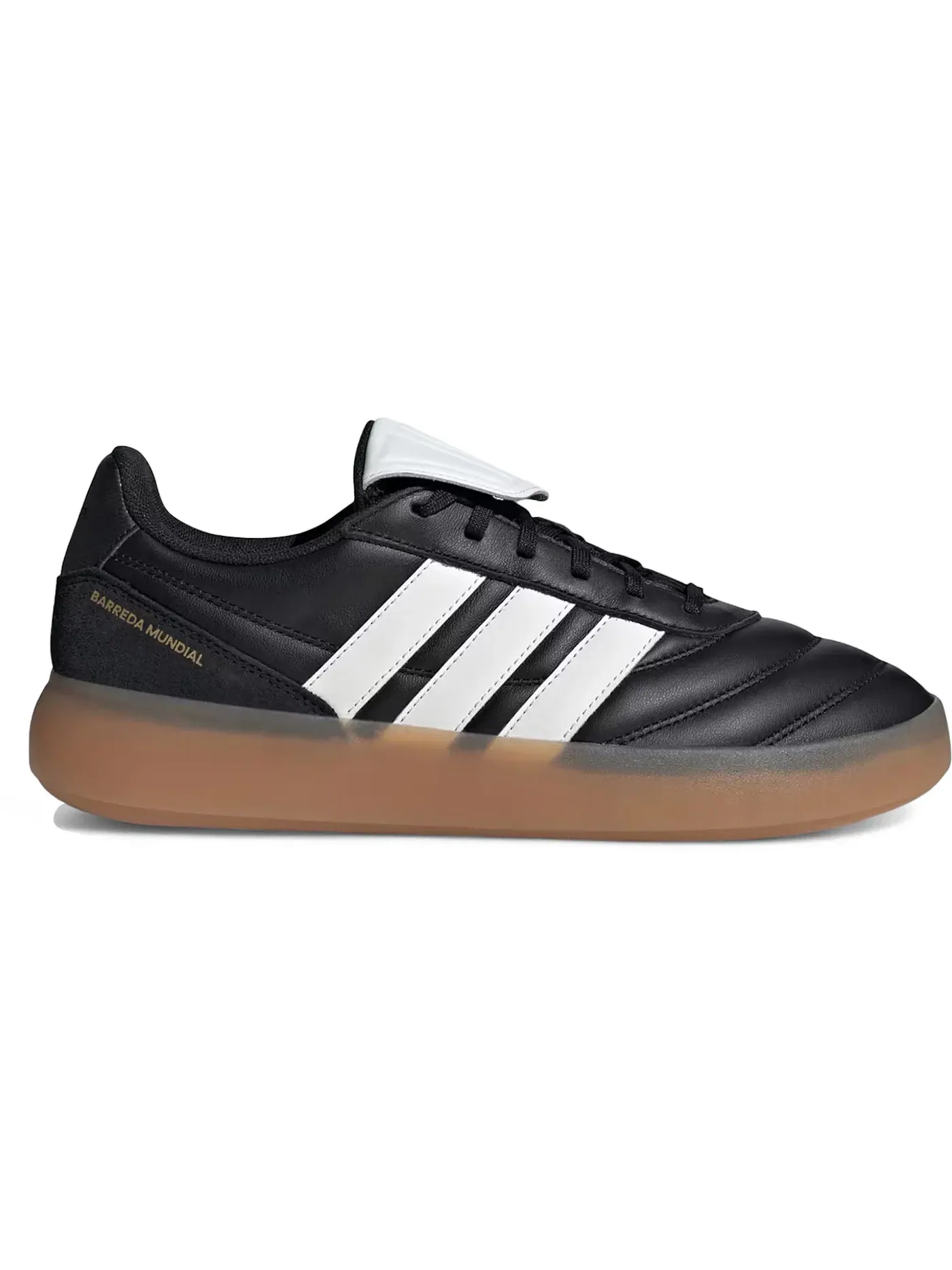 Мужские кроссовки с низким профилем Adidas Barreda Mundial — изображение 1 из 1, черный/белый
