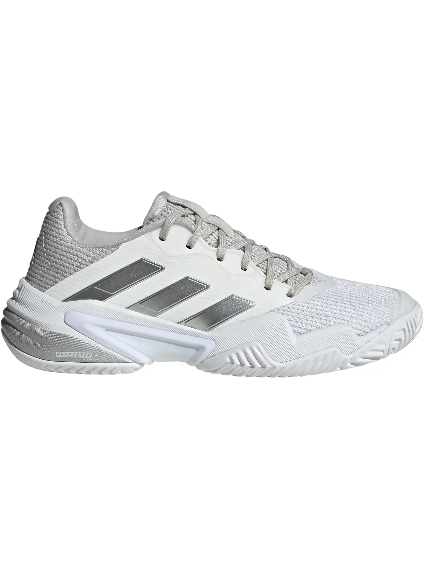 Женские кроссовки для тенниса Adidas Barricade 13 — изображение 1 из 1, белый черный серый