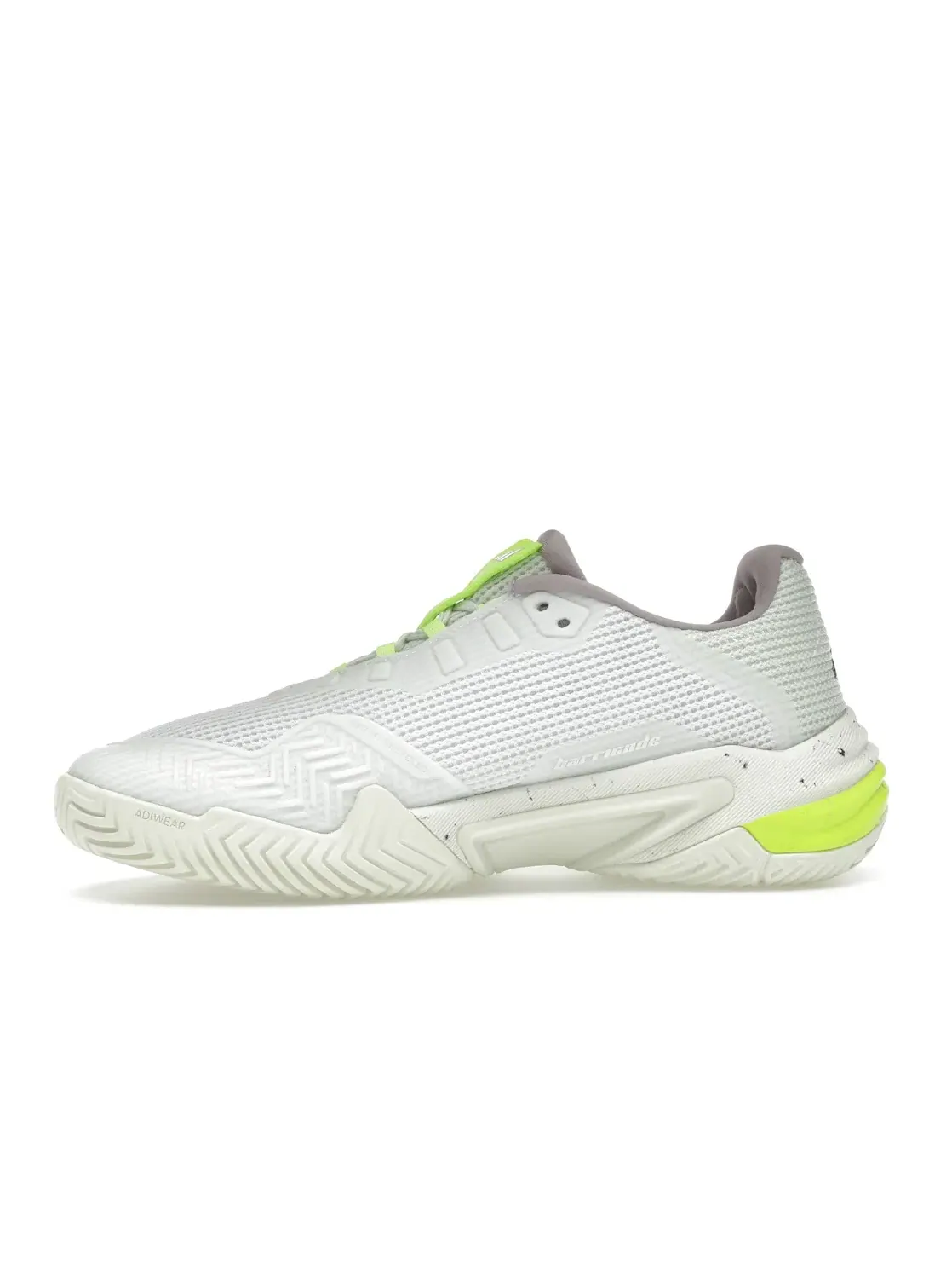 Женские кроссовки для тенниса Adidas Barricade 13 — изображение 3 из 4, белый черный