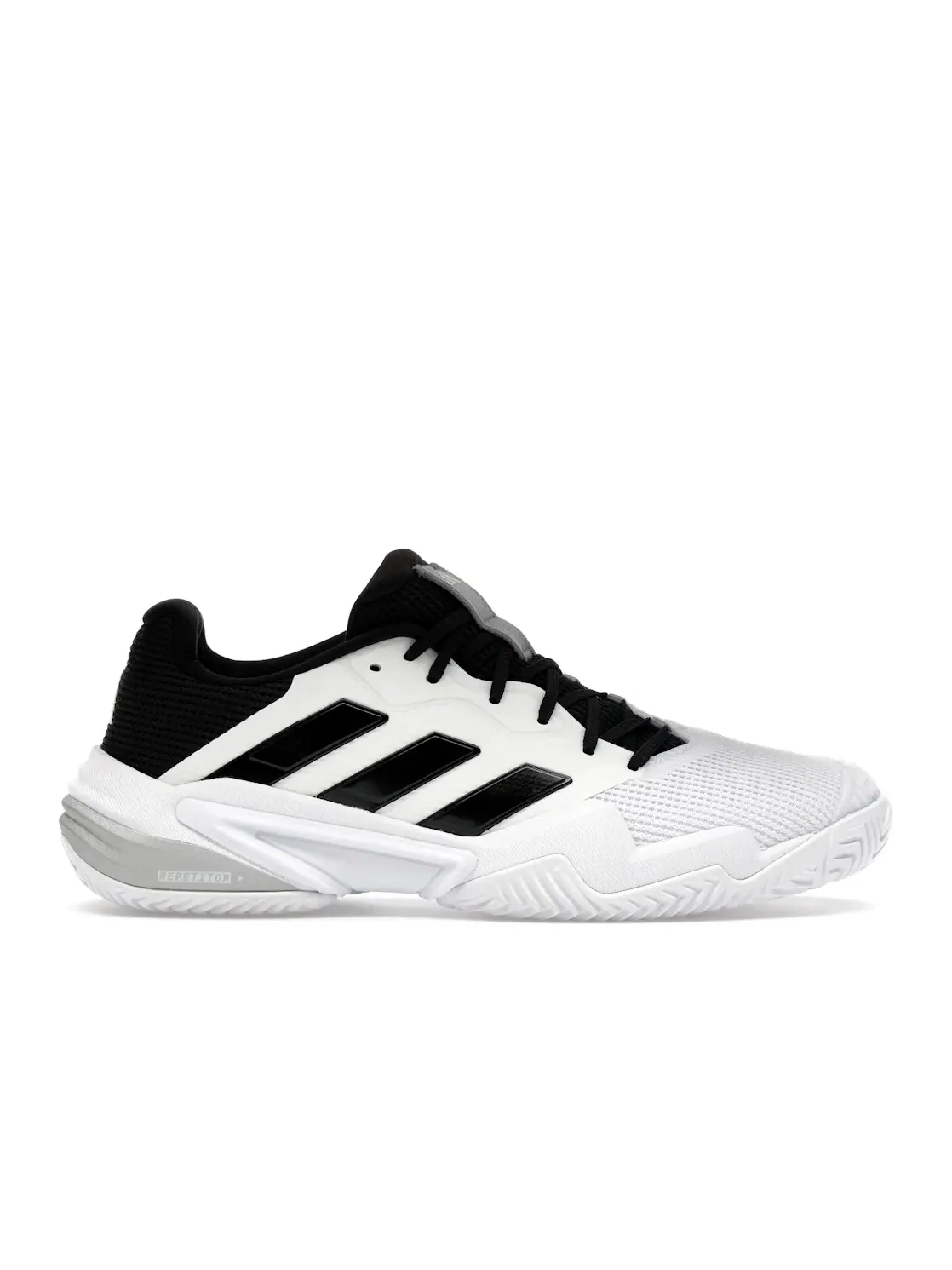 Мужские кроссовки для тенниса Adidas Barricade 13 — изображение 1 из 4, белый черный серый