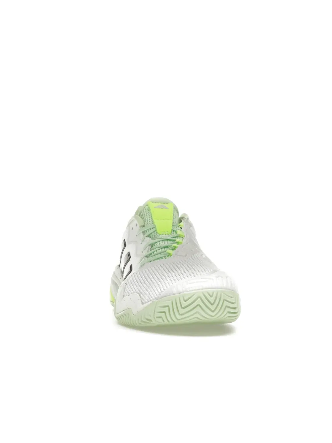 Мужские кроссовки с сетчатым верхом Adidas Barricade 13 — изображение 2 из 4, белый/черный/зеленый