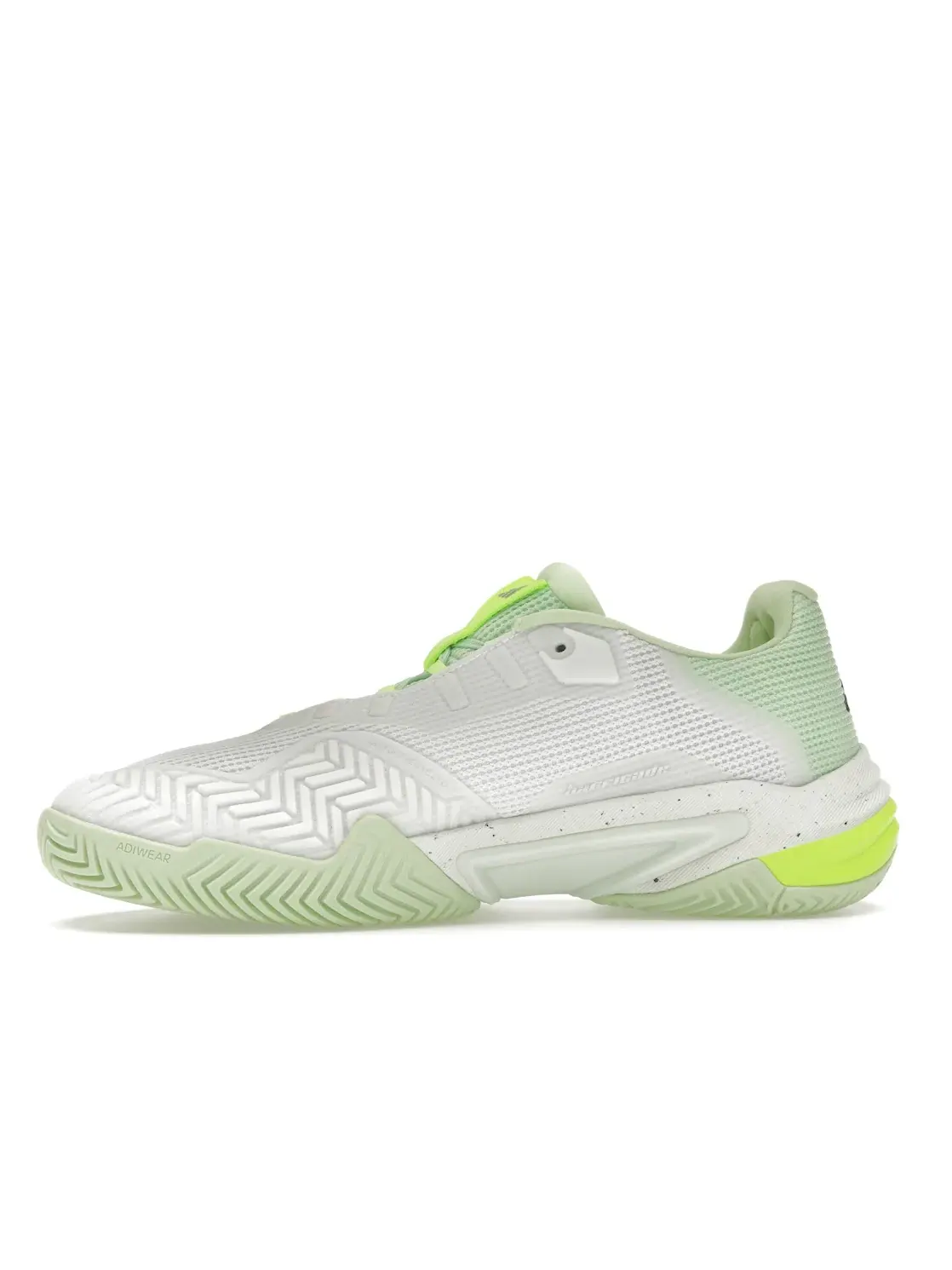 Мужские кроссовки с сетчатым верхом Adidas Barricade 13 — изображение 3 из 4, белый/черный/зеленый