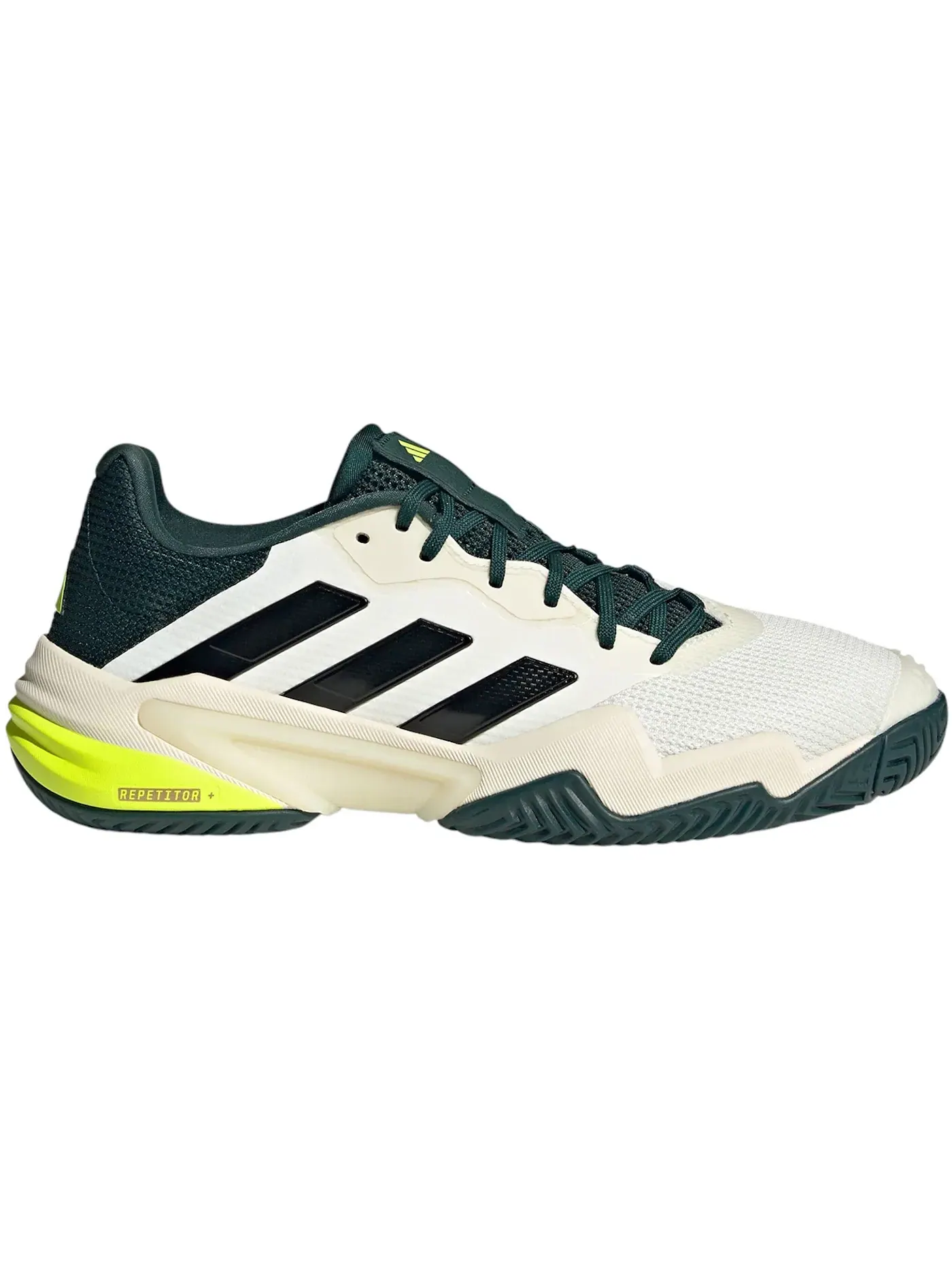 Мужские кроссовки для тенниса Barricade 13 Adidas — изображение 1 из 1, белый/черный