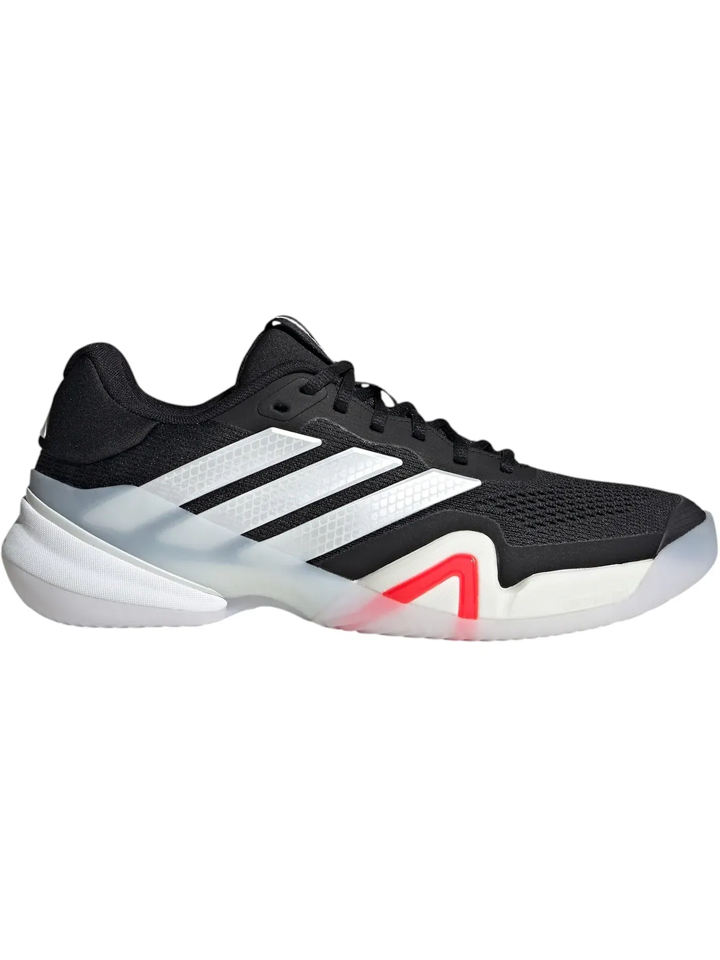 Мужские кроссовки для тенниса с грунтовой подошвой Adidas Barricade 14 Clay — изображение 1 из 1, черный красный