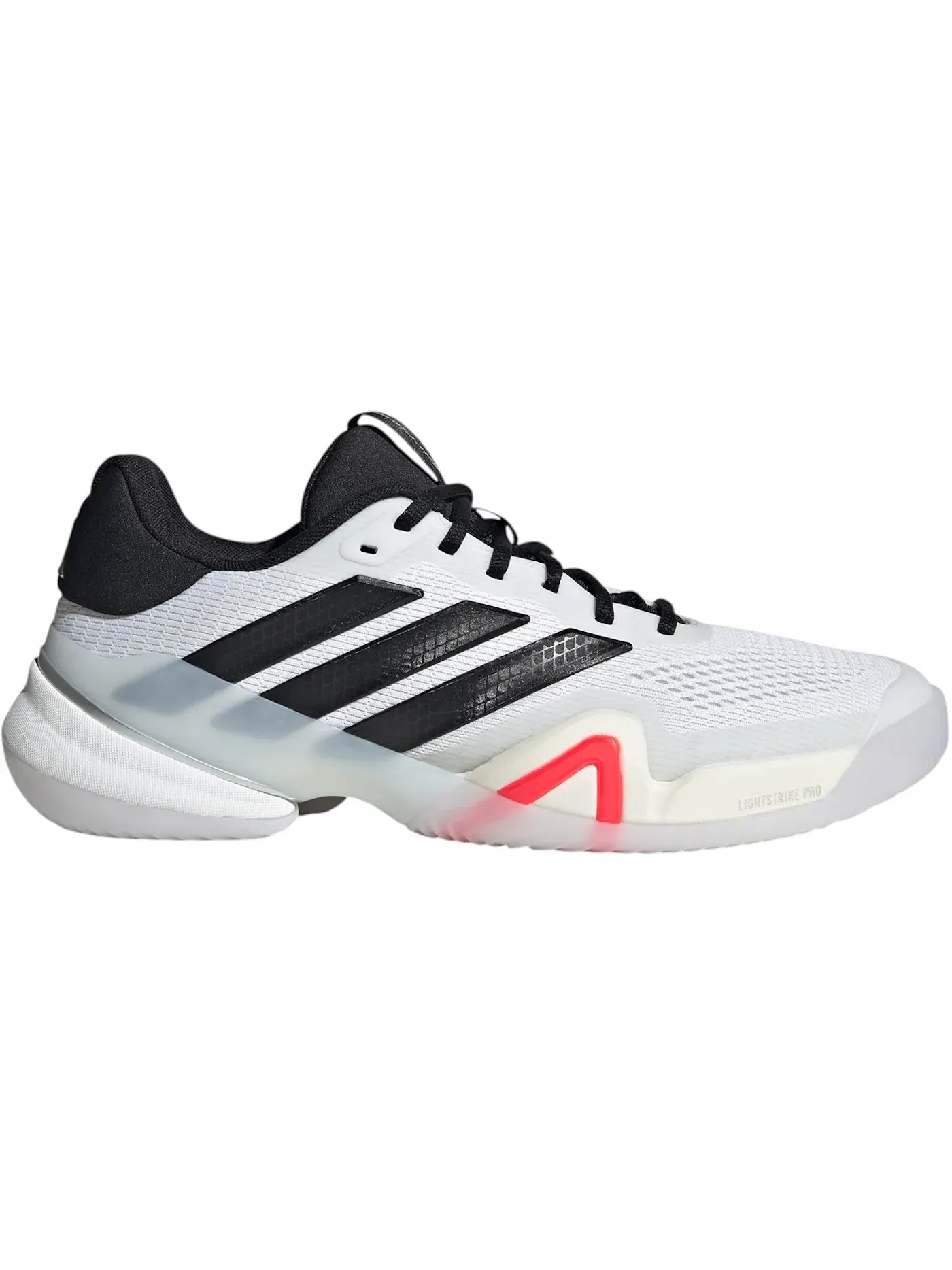 Мужские кроссовки для тенниса Adidas Barricade 14 — изображение 1 из 1, белый/черный/красный