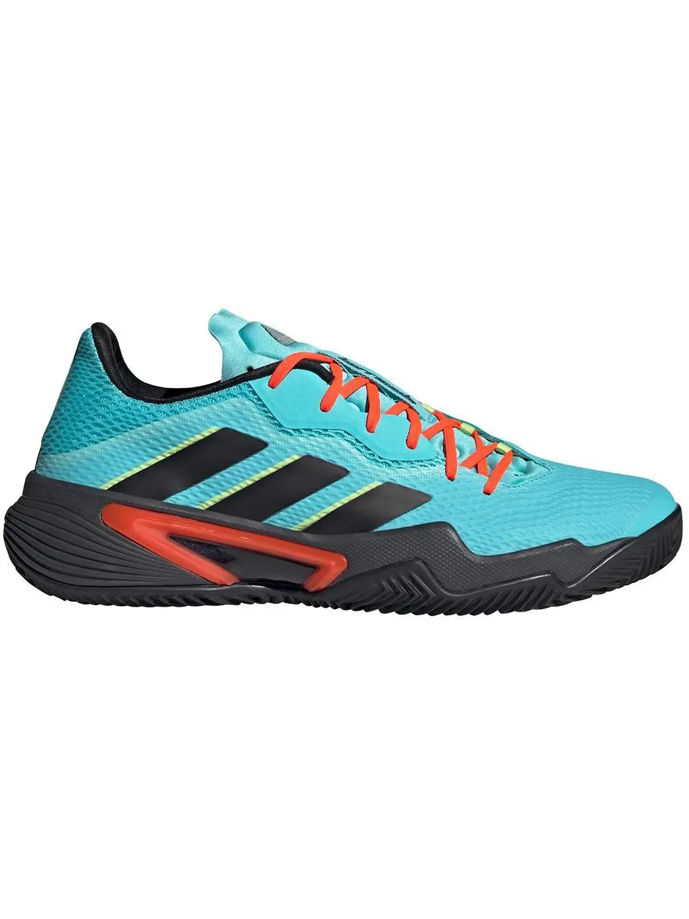 Мужские теннисные кроссовки для грунта Adidas Barricade Clay — изображение 1 из 1, голубой/черный