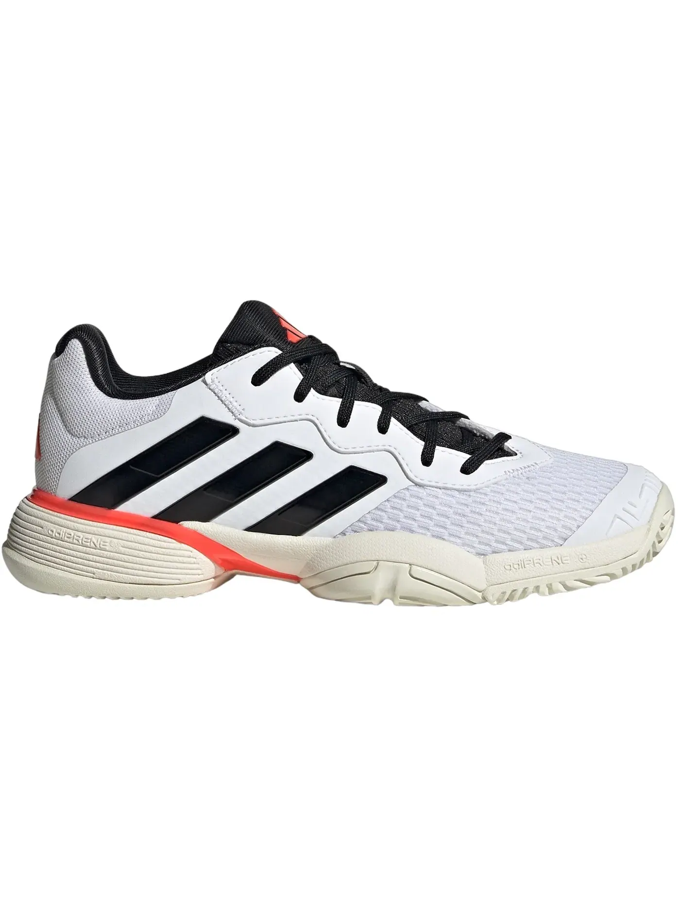 Детские кроссовки для тенниса Adidas Barricade — изображение 1 из 1, белый черный белый