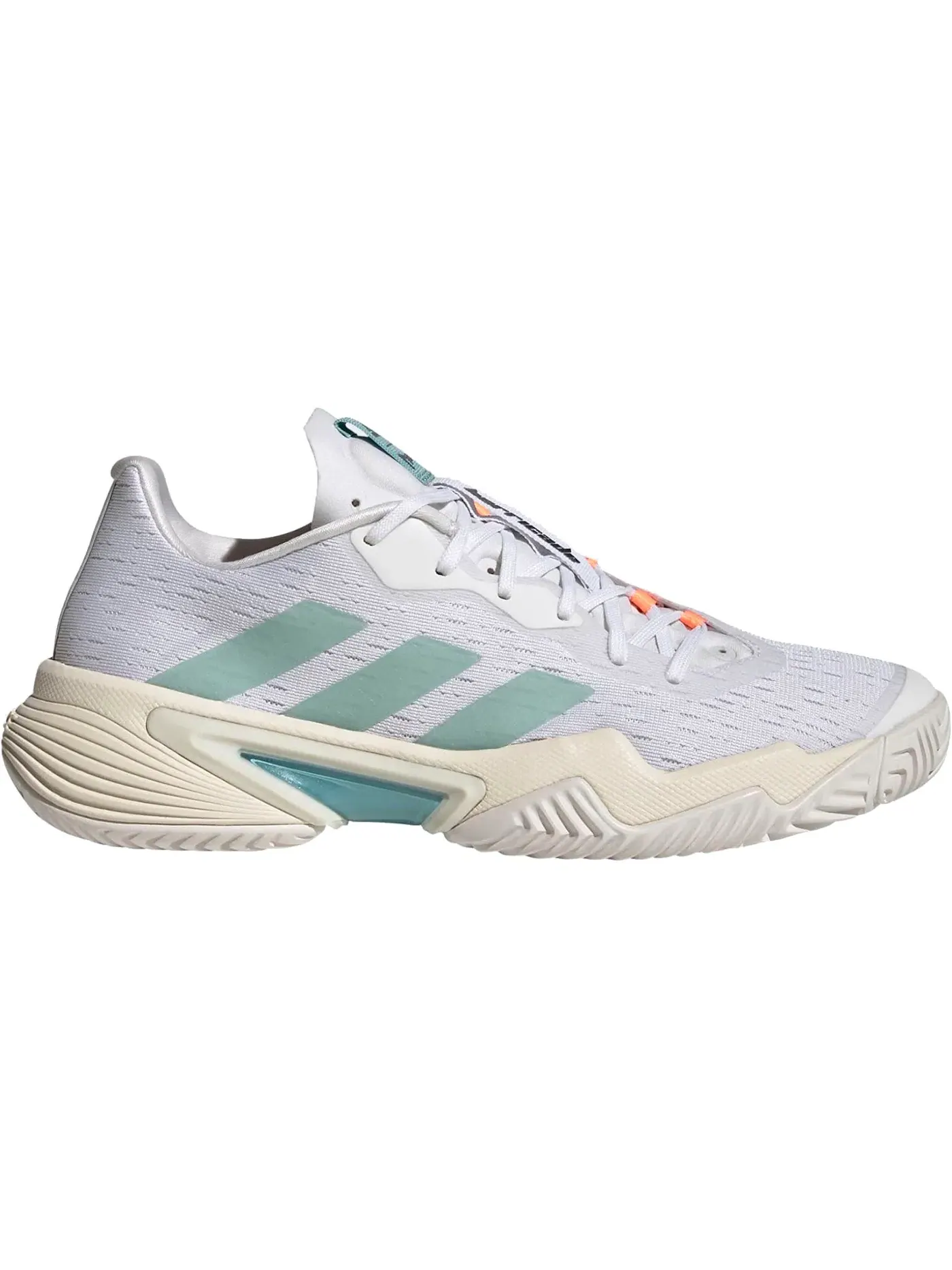 Женские кроссовки для тенниса Adidas Barricade Parley — изображение 1 из 1, белый/серый
