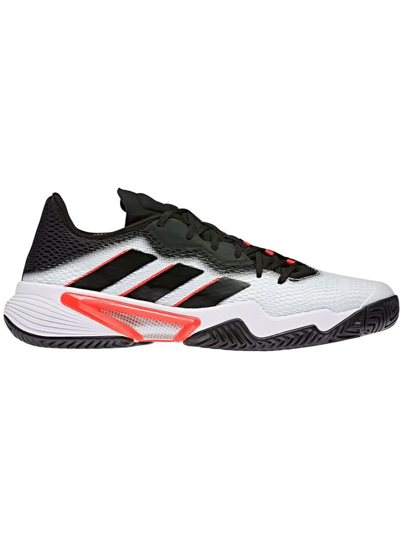 Мужские кроссовки для бега Adidas Barricade — изображение 1 из 1, белый/черный/красный