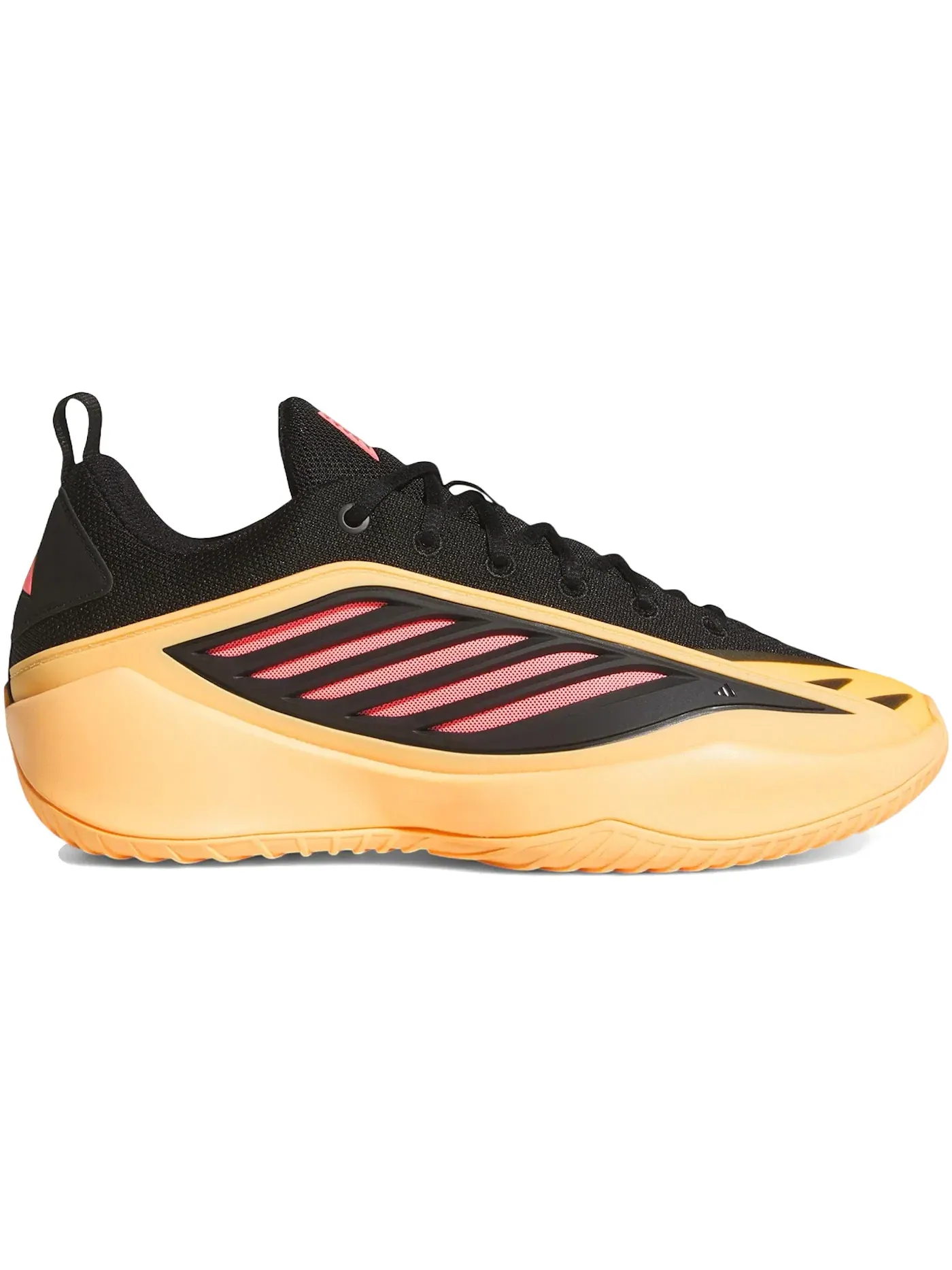 Мужские кроссовки с технологией Believe That 1 Adidas — изображение 1 из 1, черный/оранжевый