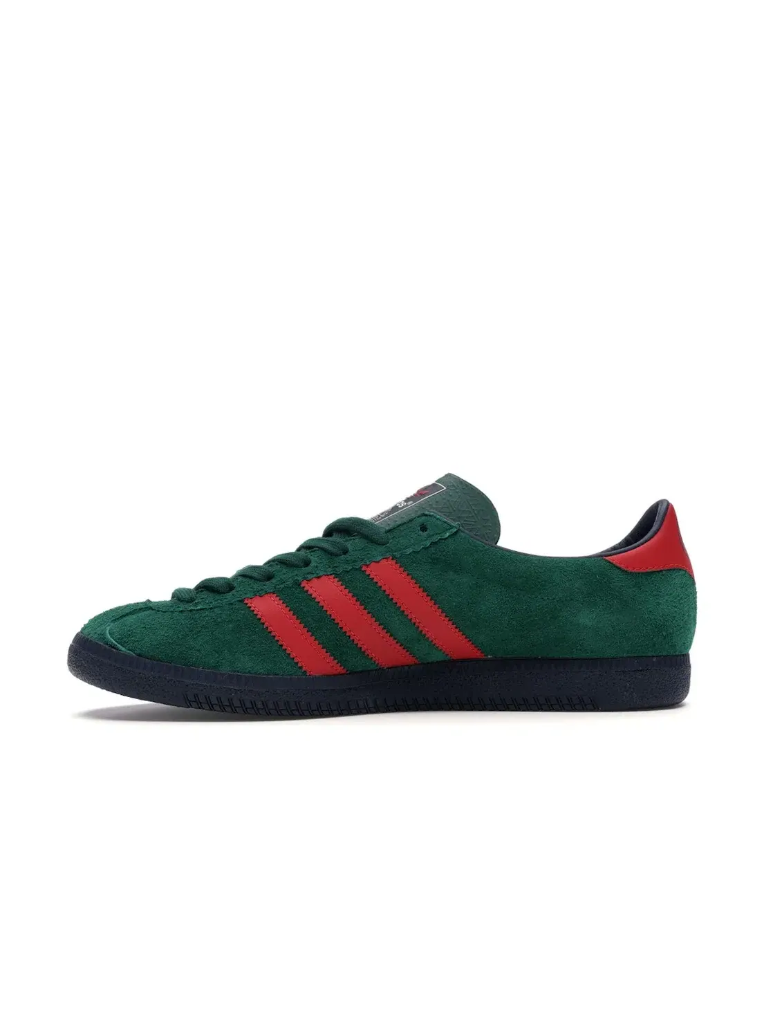 Мужские кроссовки из замши Blackburn Adidas — изображение 3 из 4, зеленый//индиго