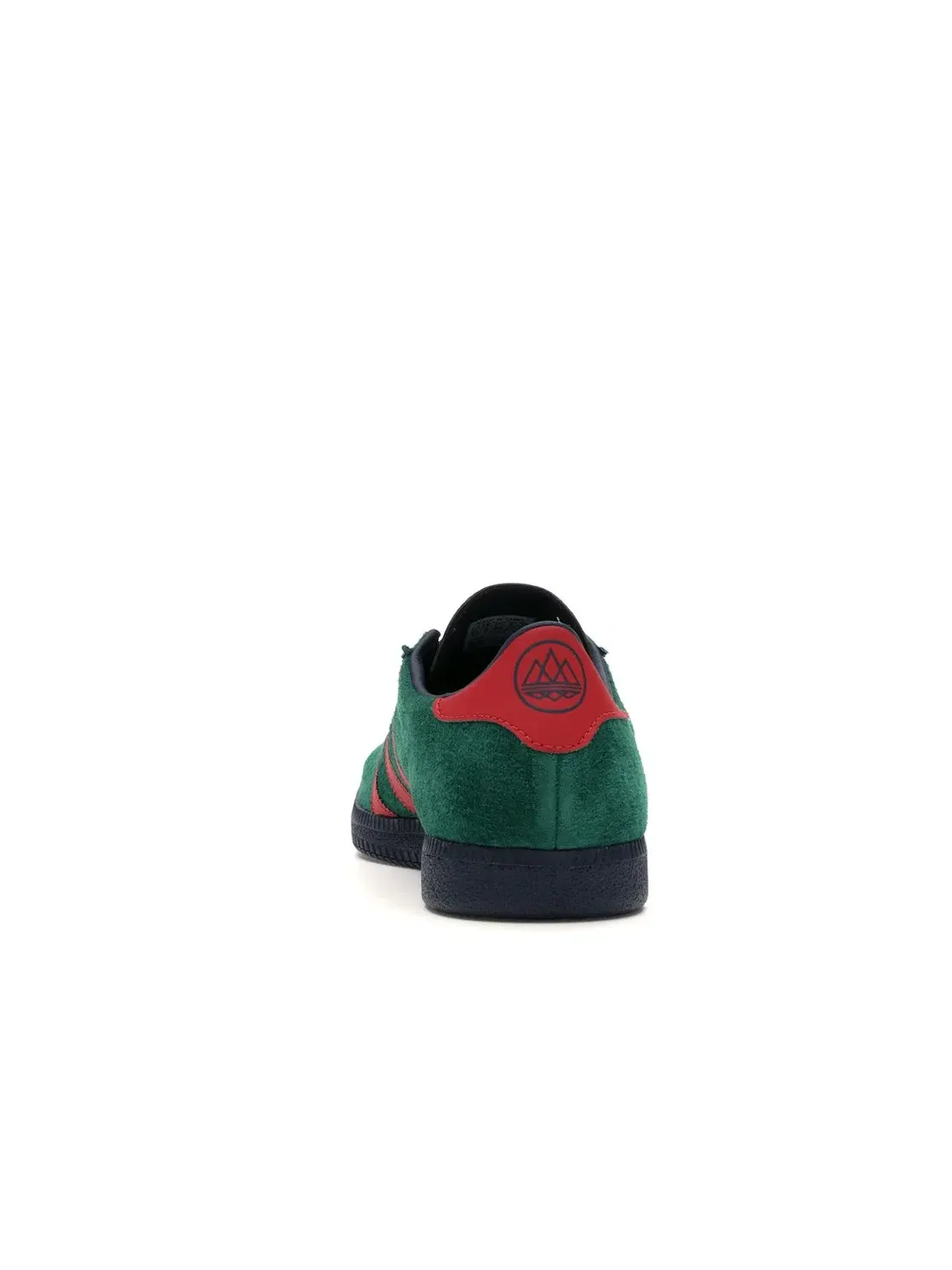 Мужские кроссовки из замши Blackburn Adidas — изображение 4 из 4, зеленый//индиго