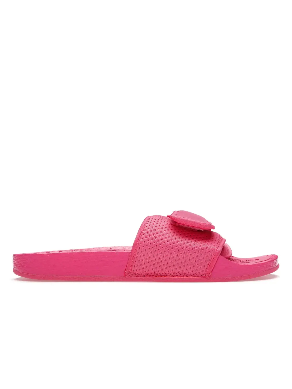 Мужские шлепанцы с ремешком Boost Slide Adidas — изображение 1 из 4, розовый