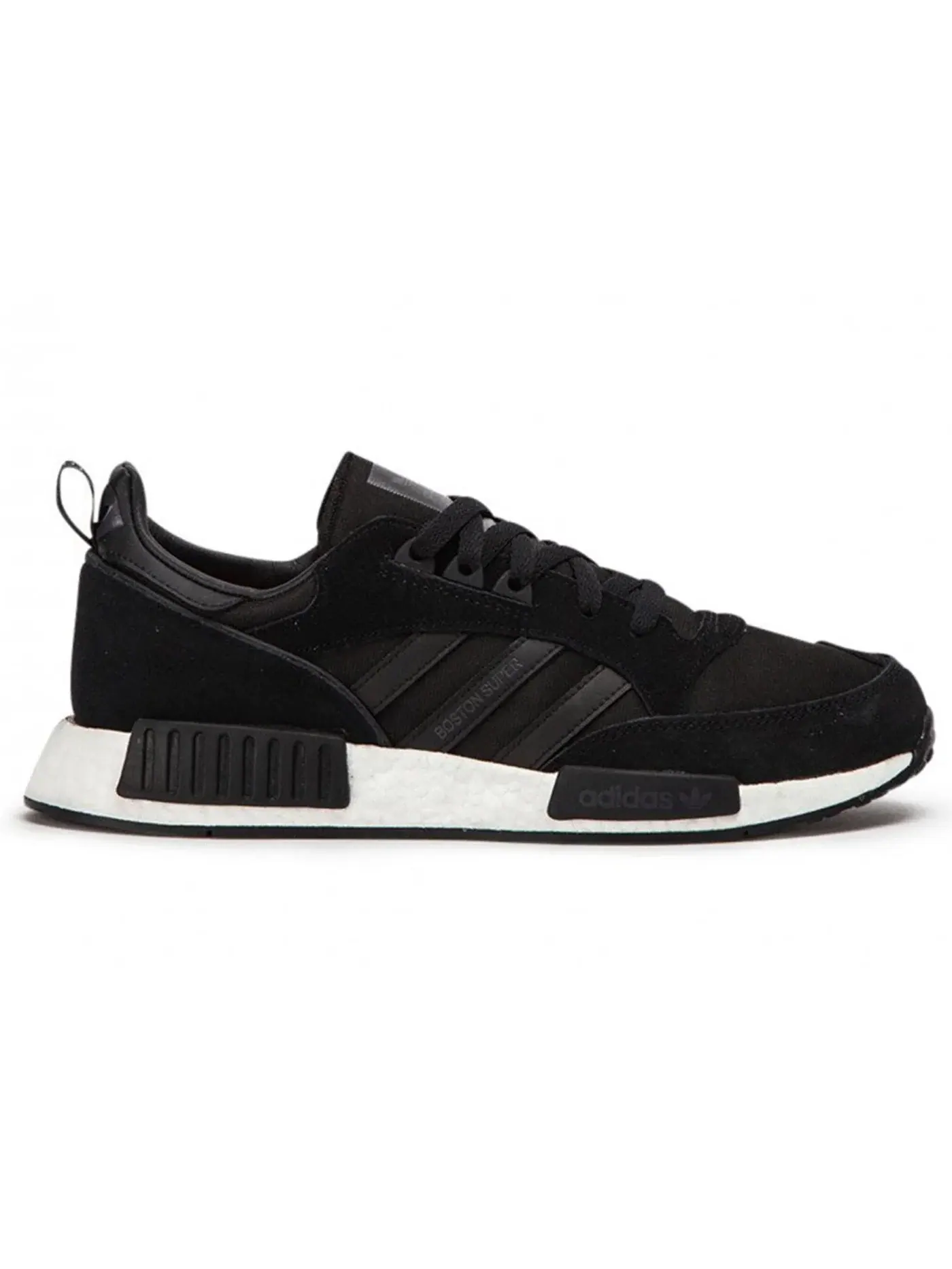 Мужские кроссовки Lifestyle Adidas Boston x Super R1 — изображение 1 из 1, черный/черный/красный