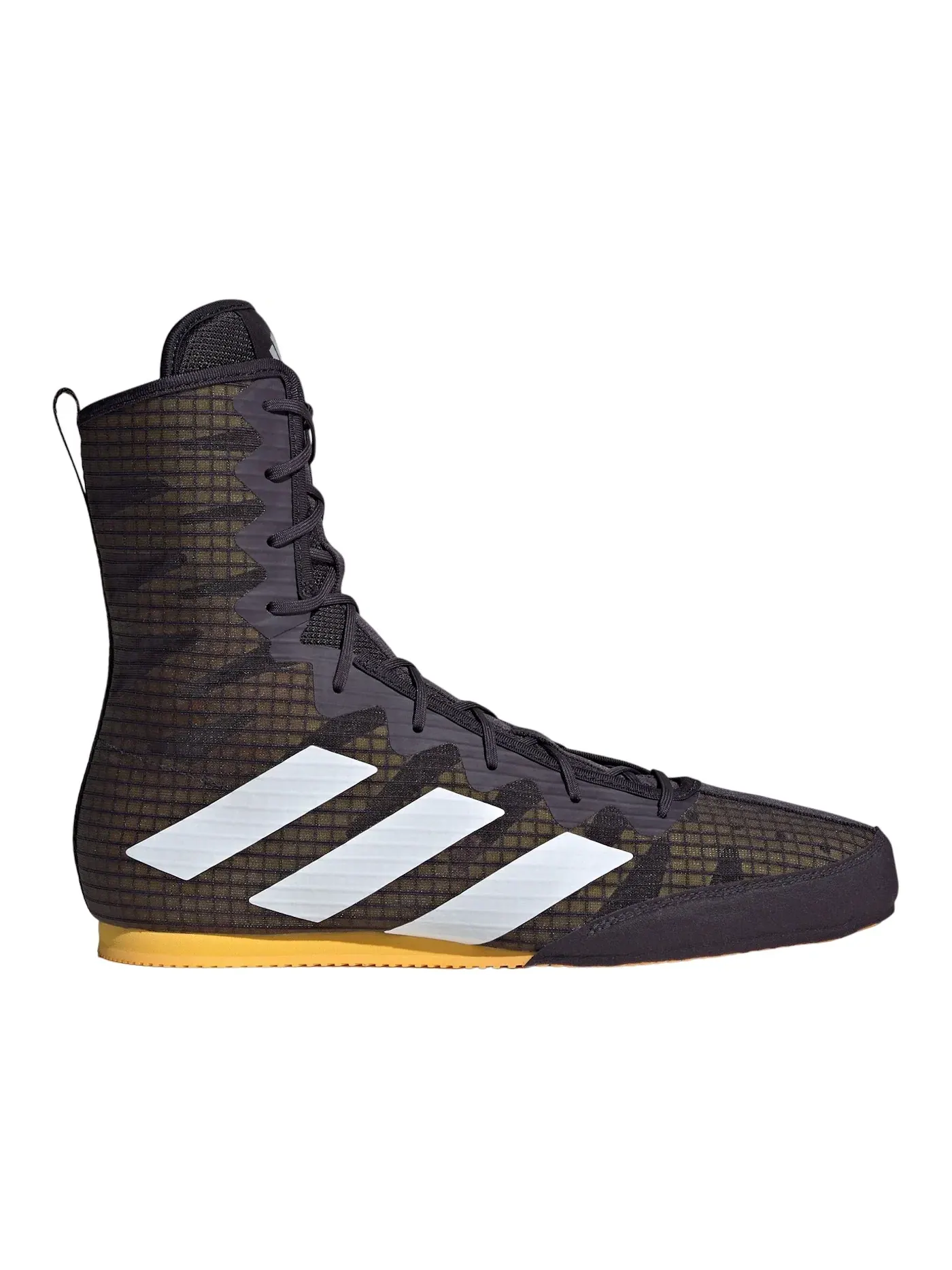 Мужские кроссовки для бокса с высоким верхом Adidas Box Hog 4 — изображение 1 из 1, черный/белый