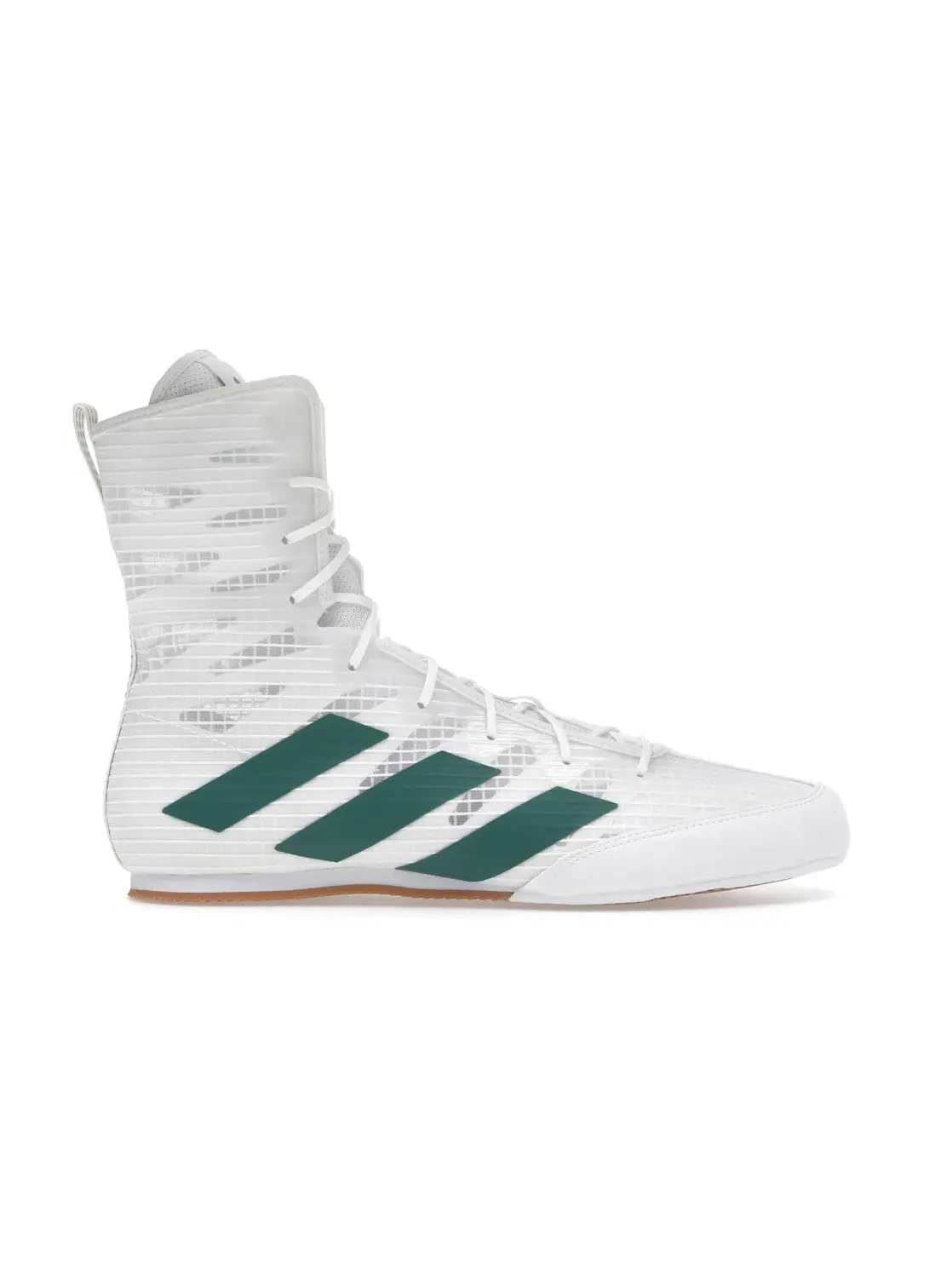 Мужские кроссовки для бокса Box Hog 4 Adidas — изображение 1 из 4, белый/зеленый/черный