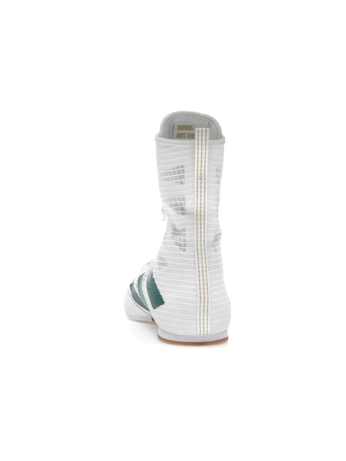 Мужские кроссовки для бокса Box Hog 4 Adidas — изображение 4 из 4, белый/зеленый/черный