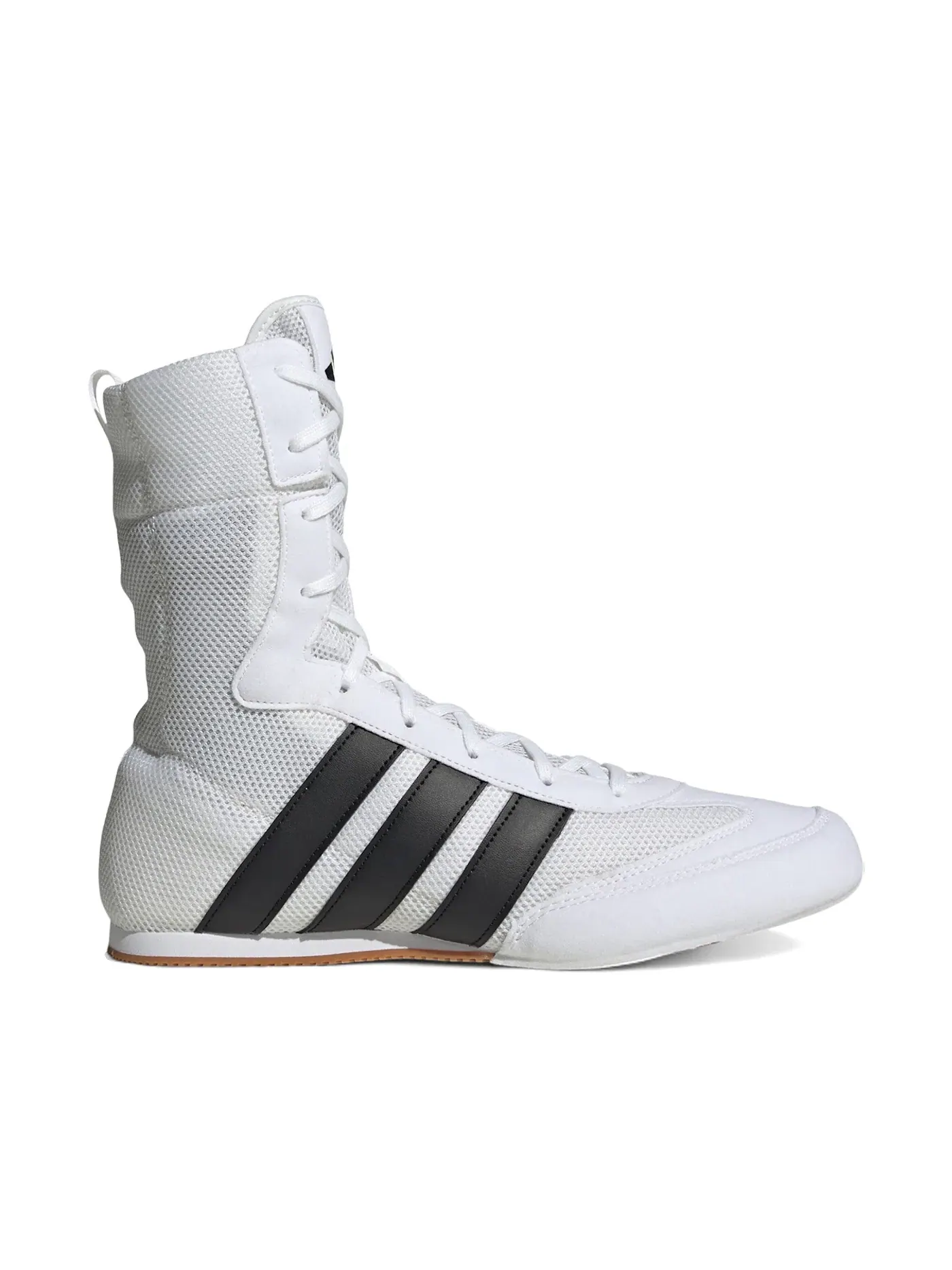 Мужские кроссовки для бокса с длинным шнурком Adidas Box Hog Classic — изображение 1 из 1, белый/черный/белый