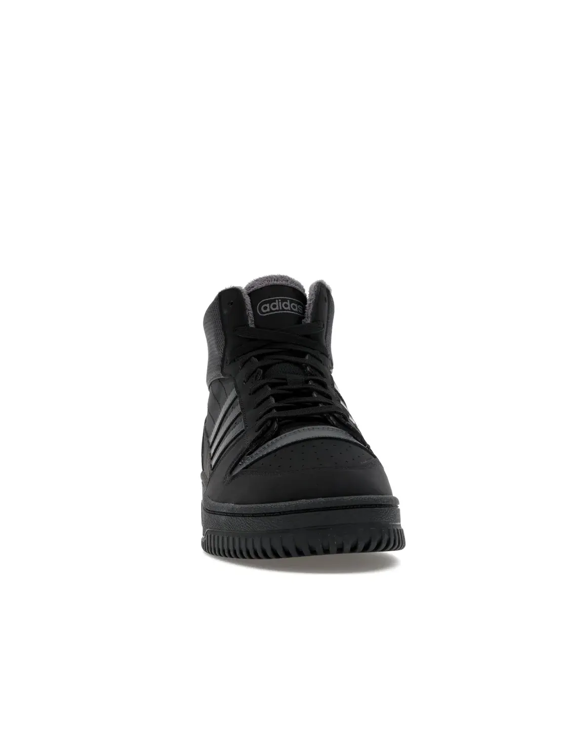 Мужские кроссовки утепленные Adidas Break Start Mid Winterized — изображение 2 из 4, черный/серый/черный