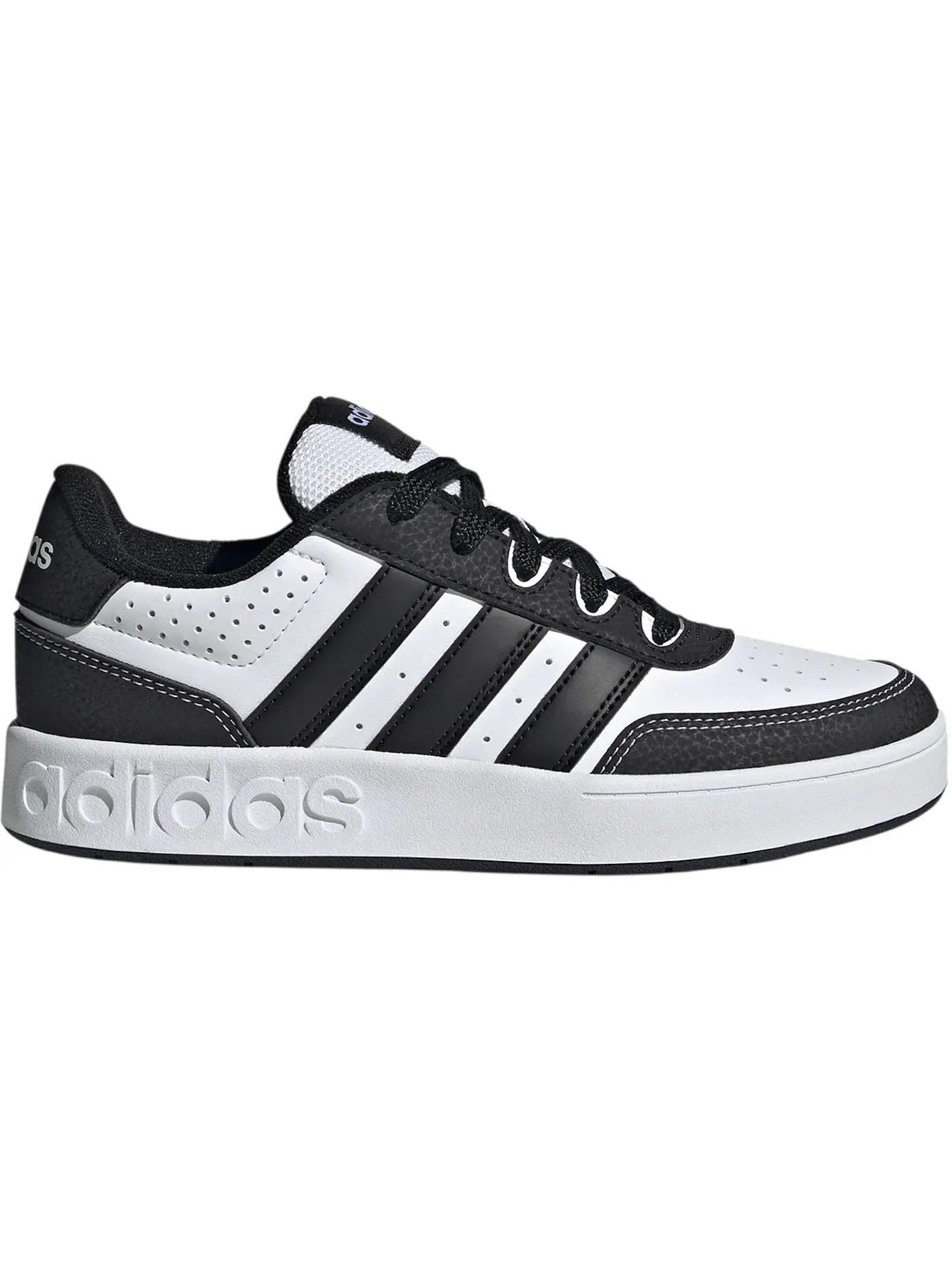Детские кроссовки Lifestyle Breakbase Adidas — изображение 1 из 1, белый/черный/белый