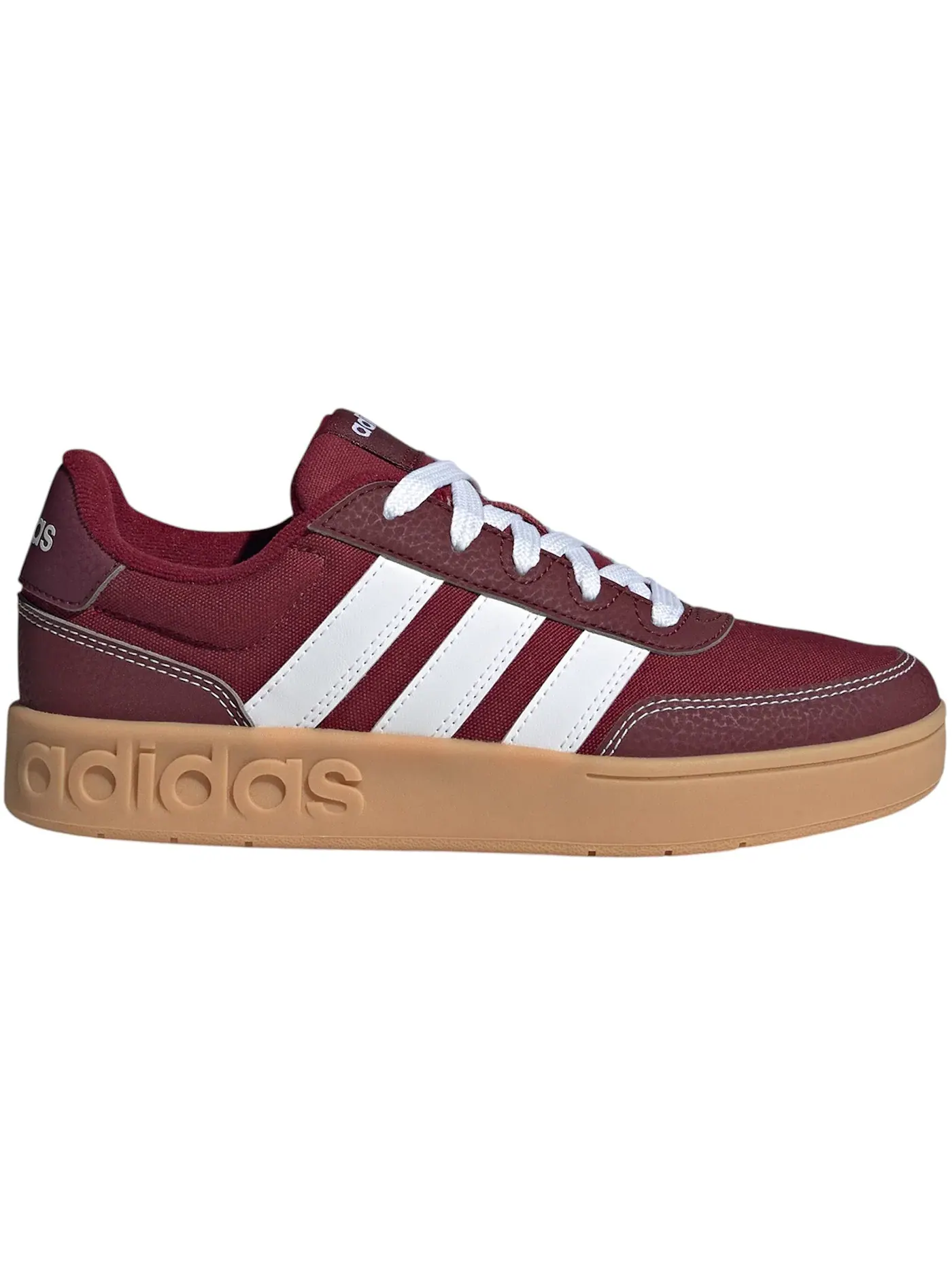 Детские кроссовки Lifestyle Adidas Breakbase — изображение 1 из 1, бордовый/белый/красный
