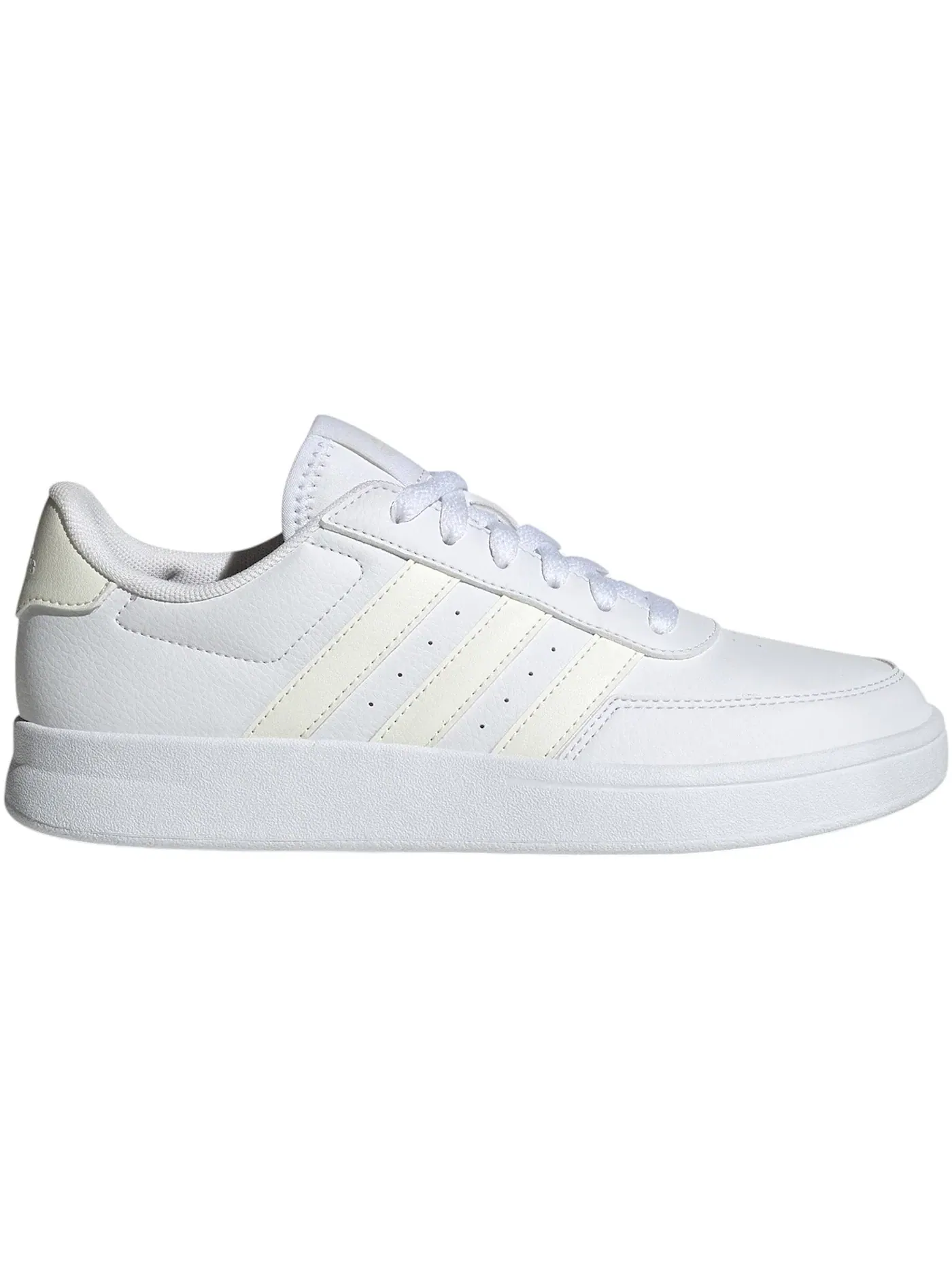 Женские кроссовки Lifestyle без шнуровки Adidas Breaknet 2.0 — изображение 1 из 1, белый/белый/белый