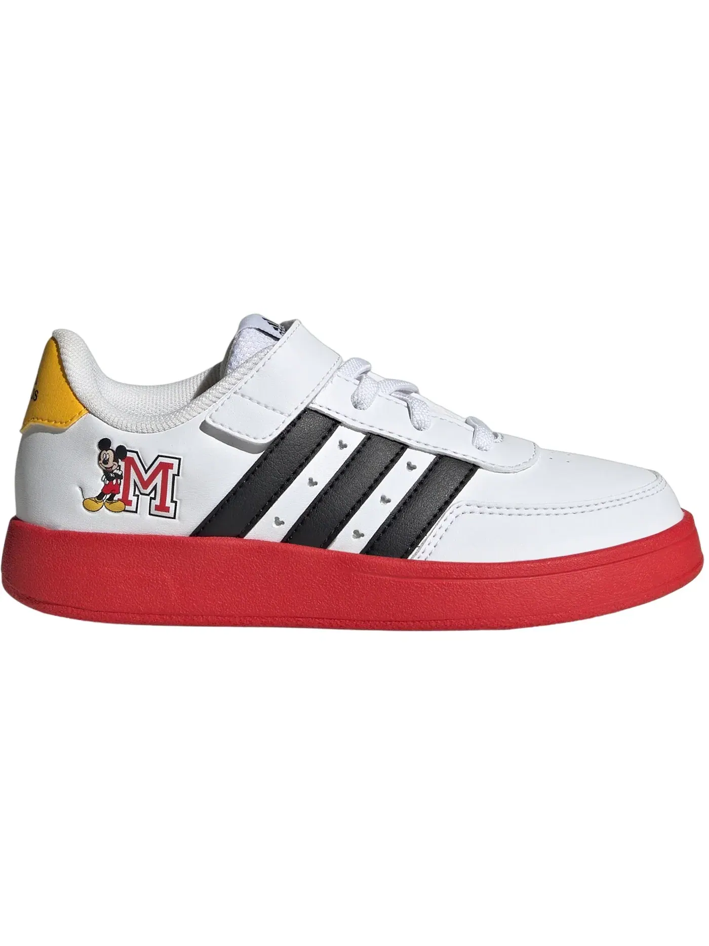 Детские кроссовки с тремя полосками Adidas Breaknet 2.0 Disney Adidas — изображение 1 из 1, белый/черный