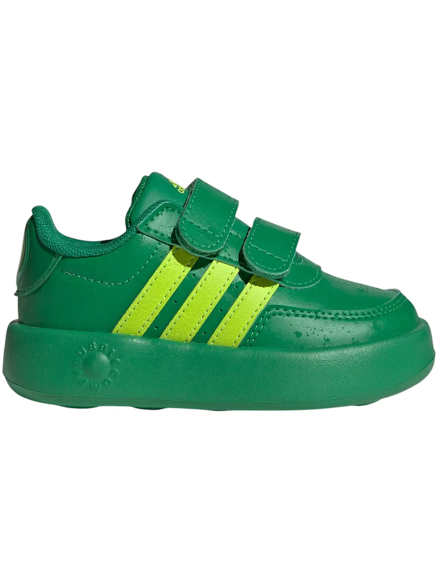 Детские кроссовки с принтом Adidas Breaknet Adidas — изображение 1 из 1, зеленый черный